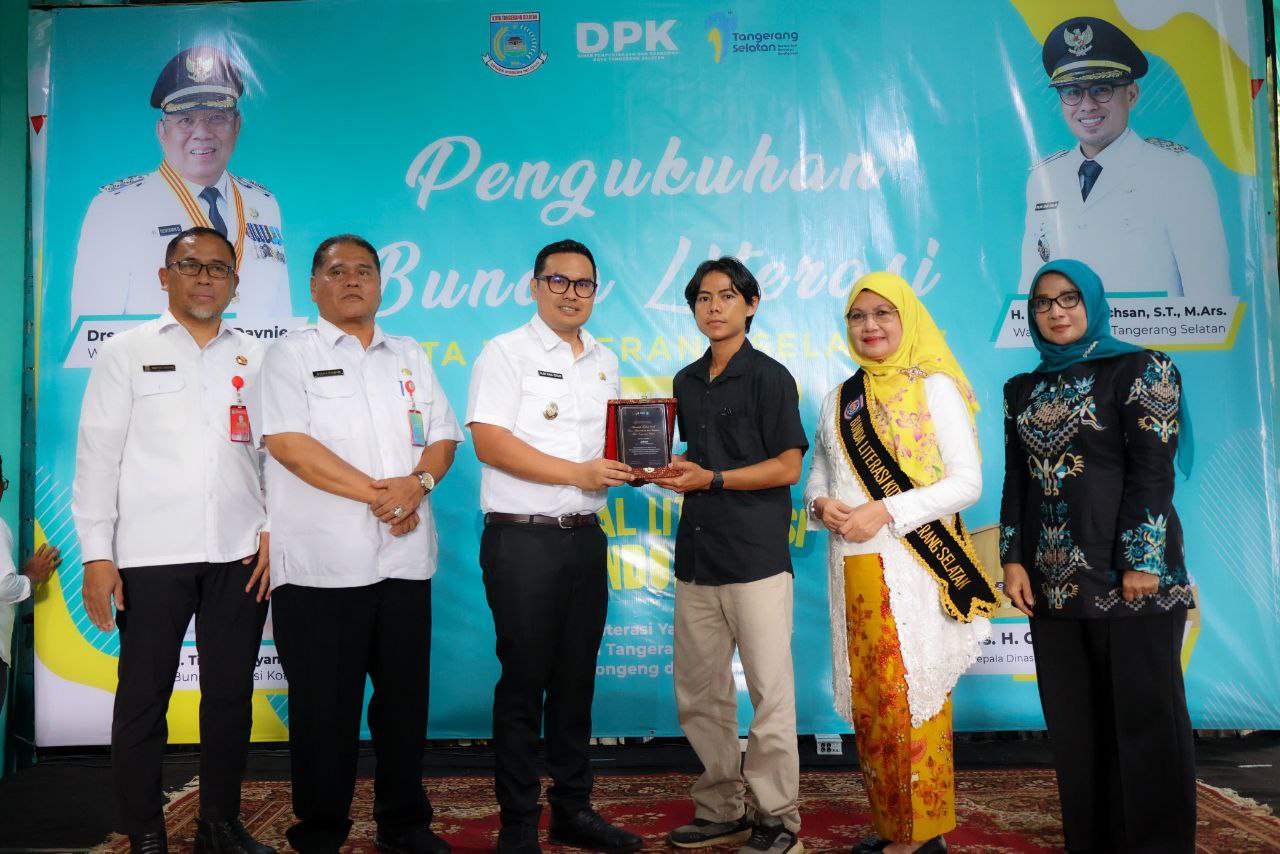 Pilar Buka Festival Literasi Blandongan Tangsel: Mari Kita Gerakkan Budaya Membaca dari Rumah