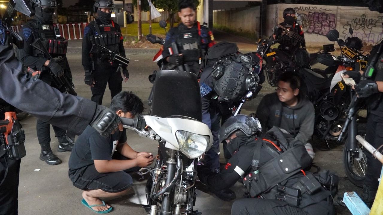 Batalyon C Pelopor Brimob PMJ Intensifkan Patroli Dialogis, Tekankan Pendekatan Humanis Cegah 3C