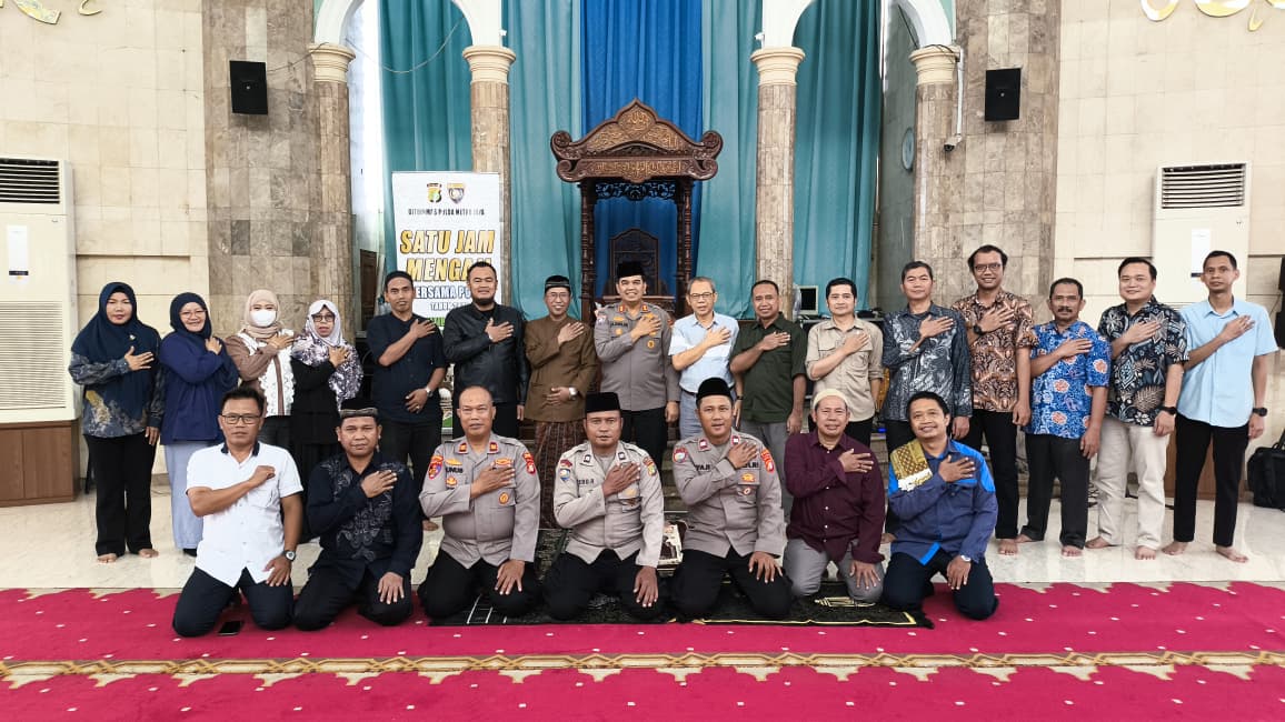 Polda Metro Jaya Gelar “Satu Jam Mengaji Bersama Polisi” di UMB, Perkuat Program Jaga Jakarta Lewat Pendekatan Keagamaan