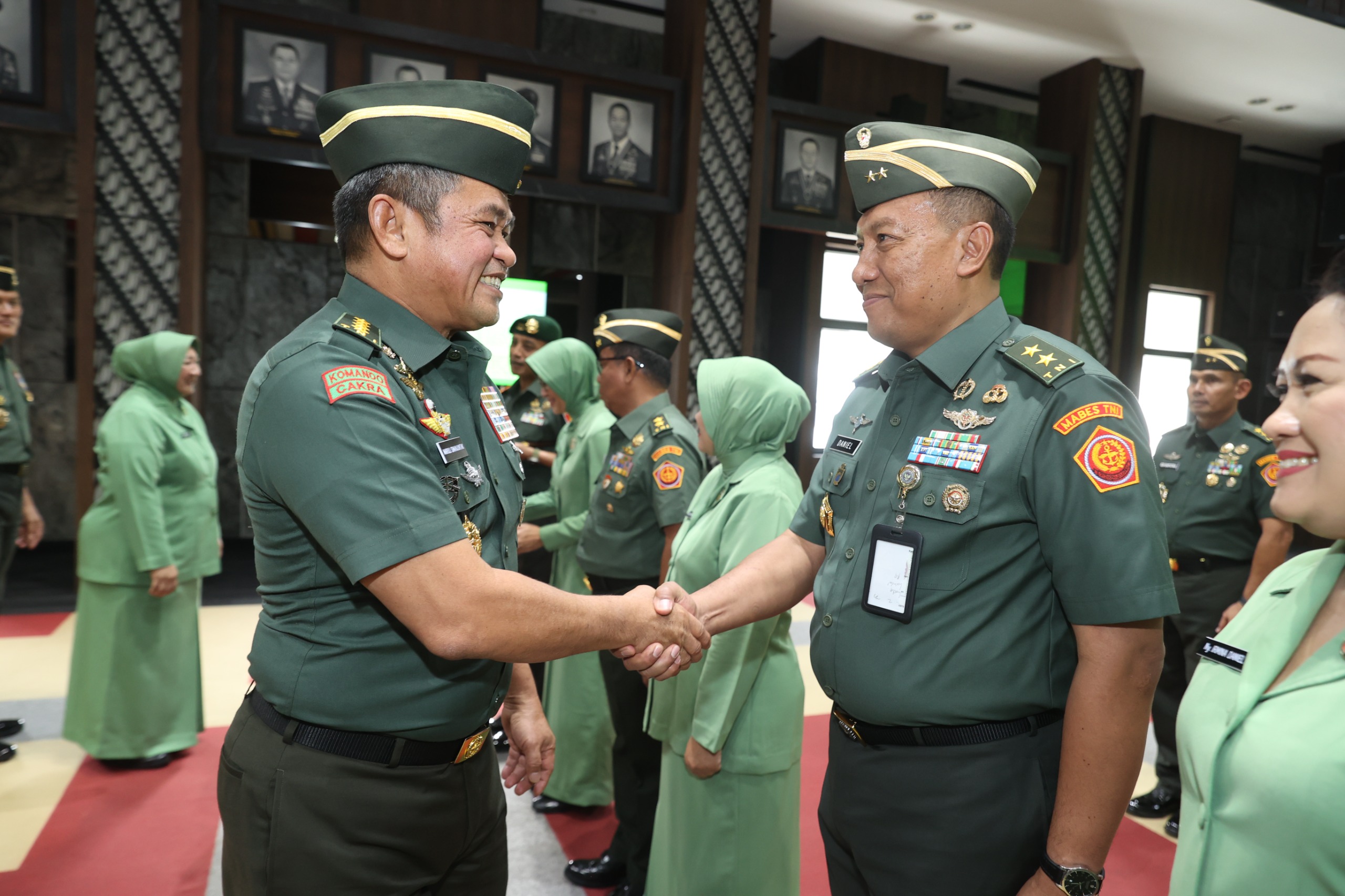 80 Pati TNI AD Naik Pangkat, Kasad Tekankan Amanah dan Tantangan Ke Depan