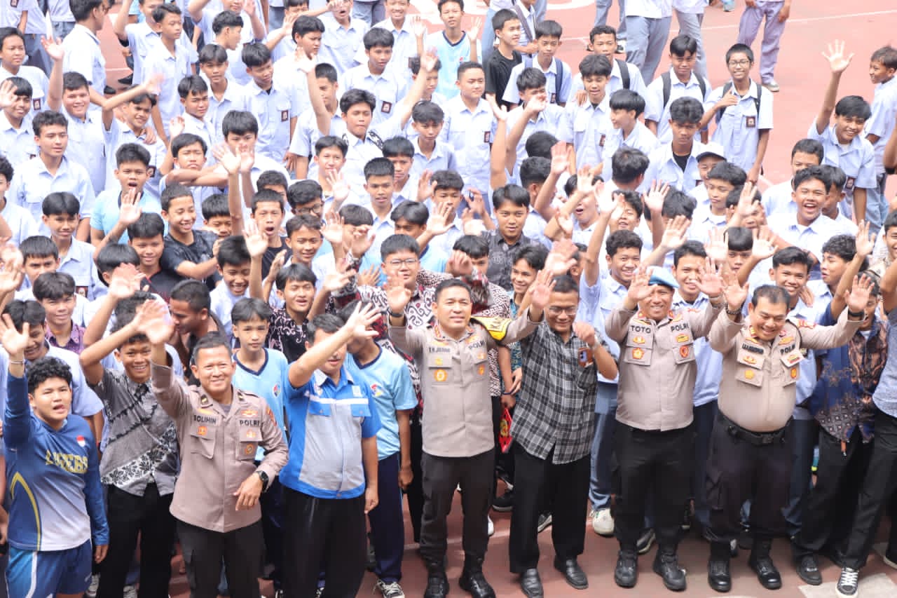 Pelajar Dominasi Kasus Tawuran, Kapolres Tangerang Kota Turun Langsung Beri Penyuluhan