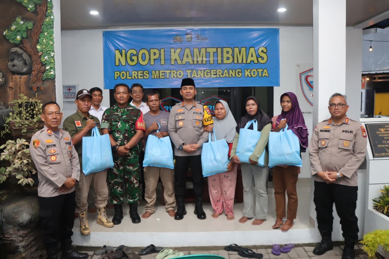 Perkuat Jaga Jakarta, Kapolres Ajak Warga Taman Royal Bersama Cegah Kejahatan Lingkungan