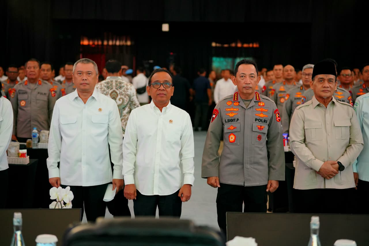 Kapolri Hadiri Rakor Lintas Sektoral, Sinergisitas Stakeholder Kunci Pelayanan Nataru