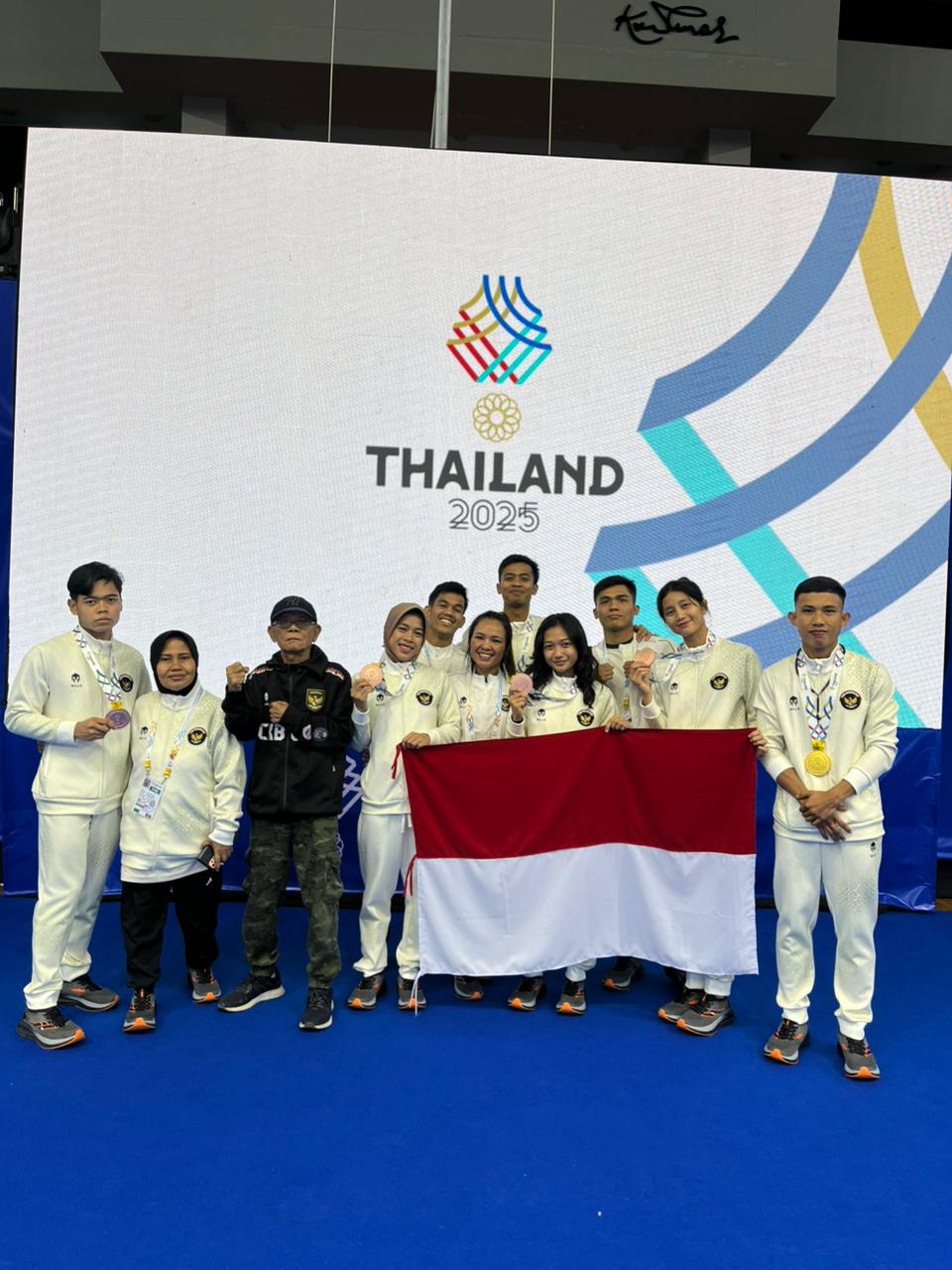 Polwan Raih Medali Perunggu di SEA Games 2025 Thailand