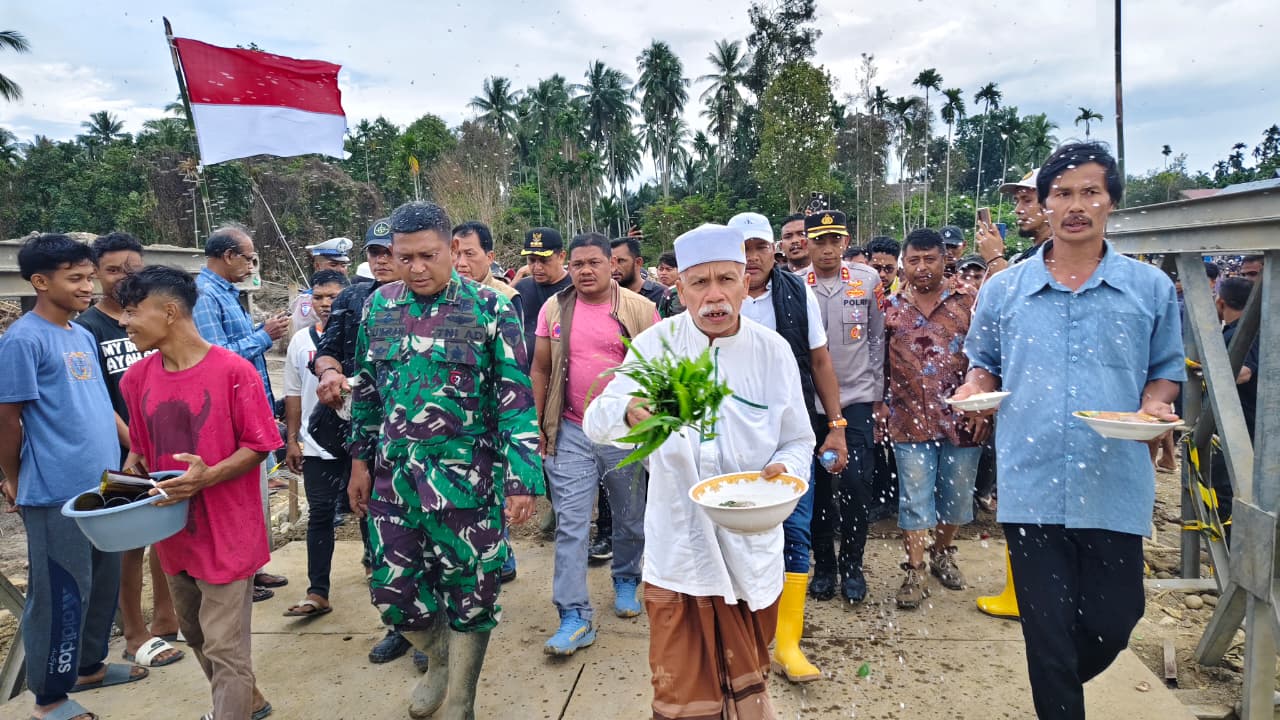 Jembatan Bailey Teupin Reudep Rampung 100 Persen, Akses Jalan Nasional Bireuen–Lhokseumawe Pulih