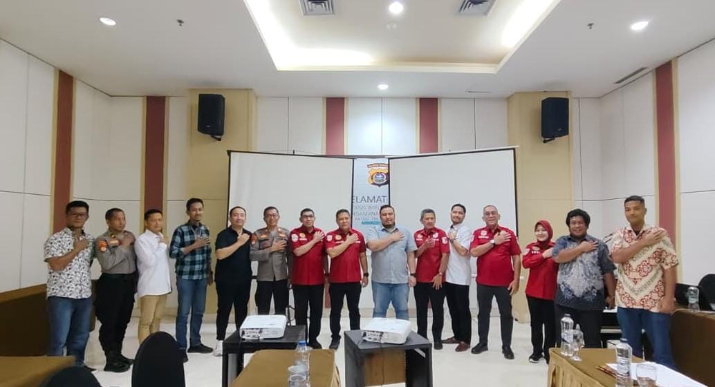 Optimalkan Pengamanan Obvitnas, Baharkam Polri Tuntaskan Bintek SMP di PT Antam Tbk UBPN Konawe Utara