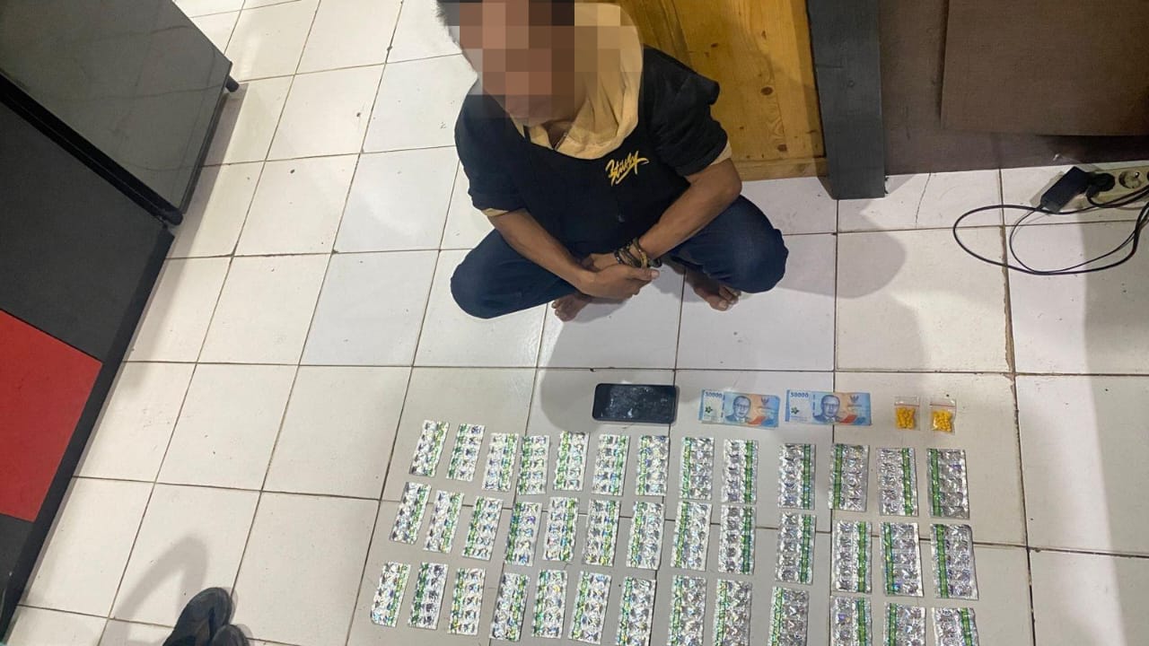 Polsek Tangerang Ungkap Peredaran Obat Keras Ilegal, Ratusan Butir Tramadol Diamankan