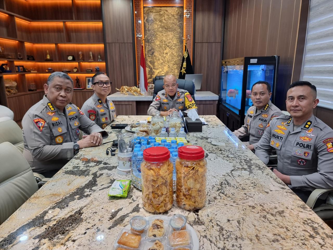 Pastikan Kelancaran Natal dan Tahun Baru, Tim Supervisi Baharkam Polri Tinjau Wilayah Hukum Polda Banten