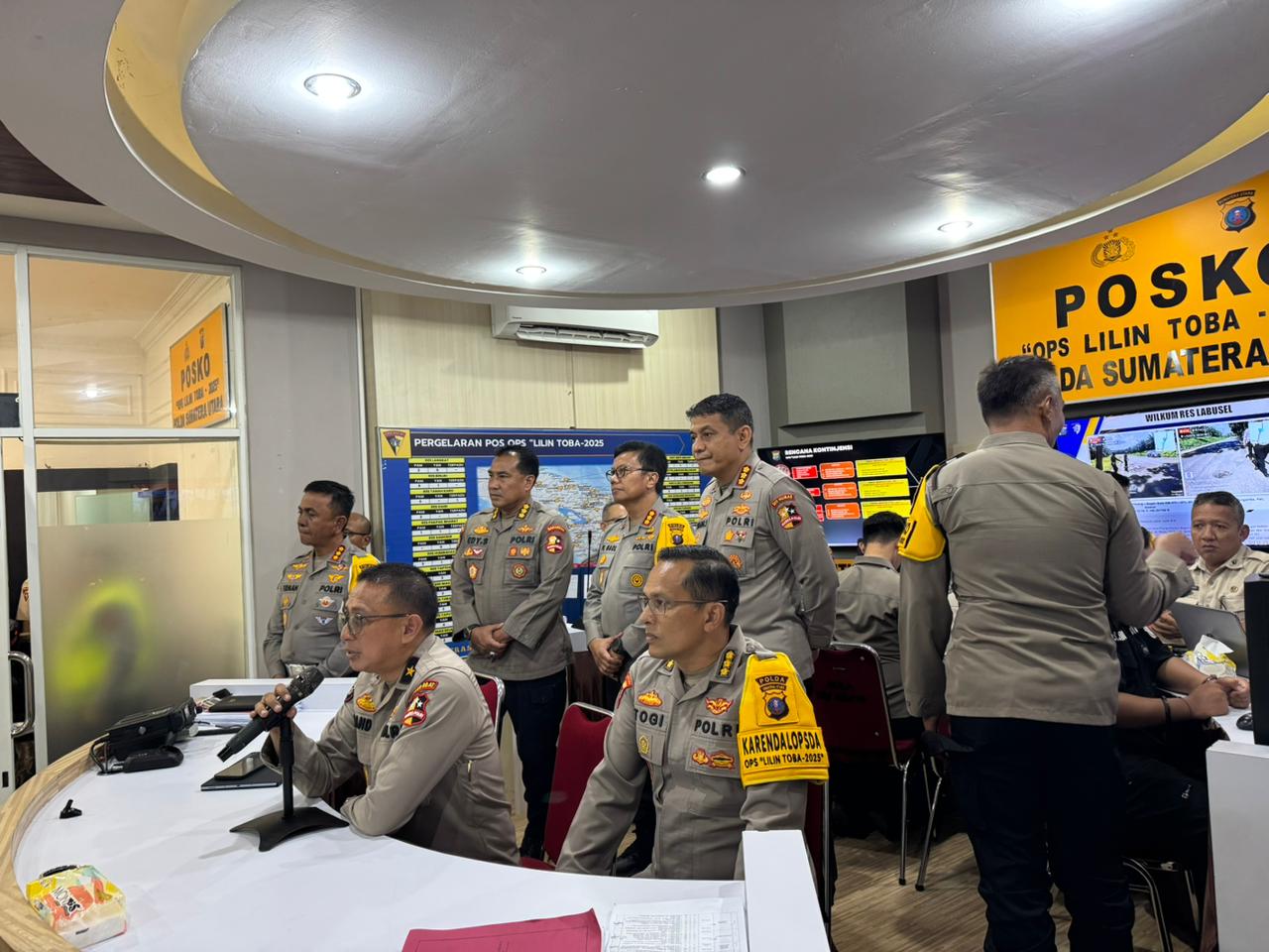 Brigjen Pol Hando Wibowo Pimpin Supervisi Operasi Lilin 2025 di Sumut, Cek Kesiapan Personel dan Pos Pengamanan