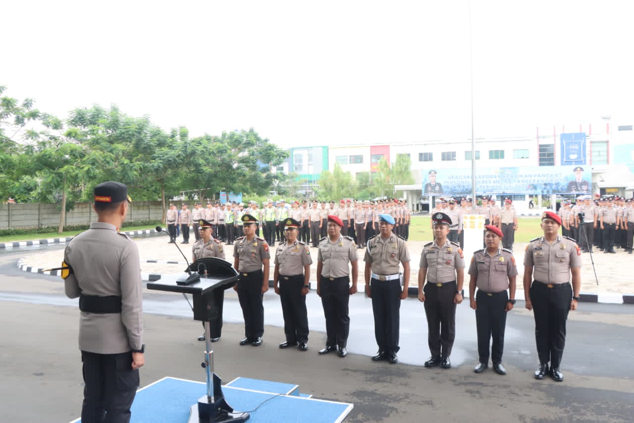 Awal Tahun 2026, Kapolres Metro Tangerang Kota Pimpin Kenaikan Pangkat 158 Personel