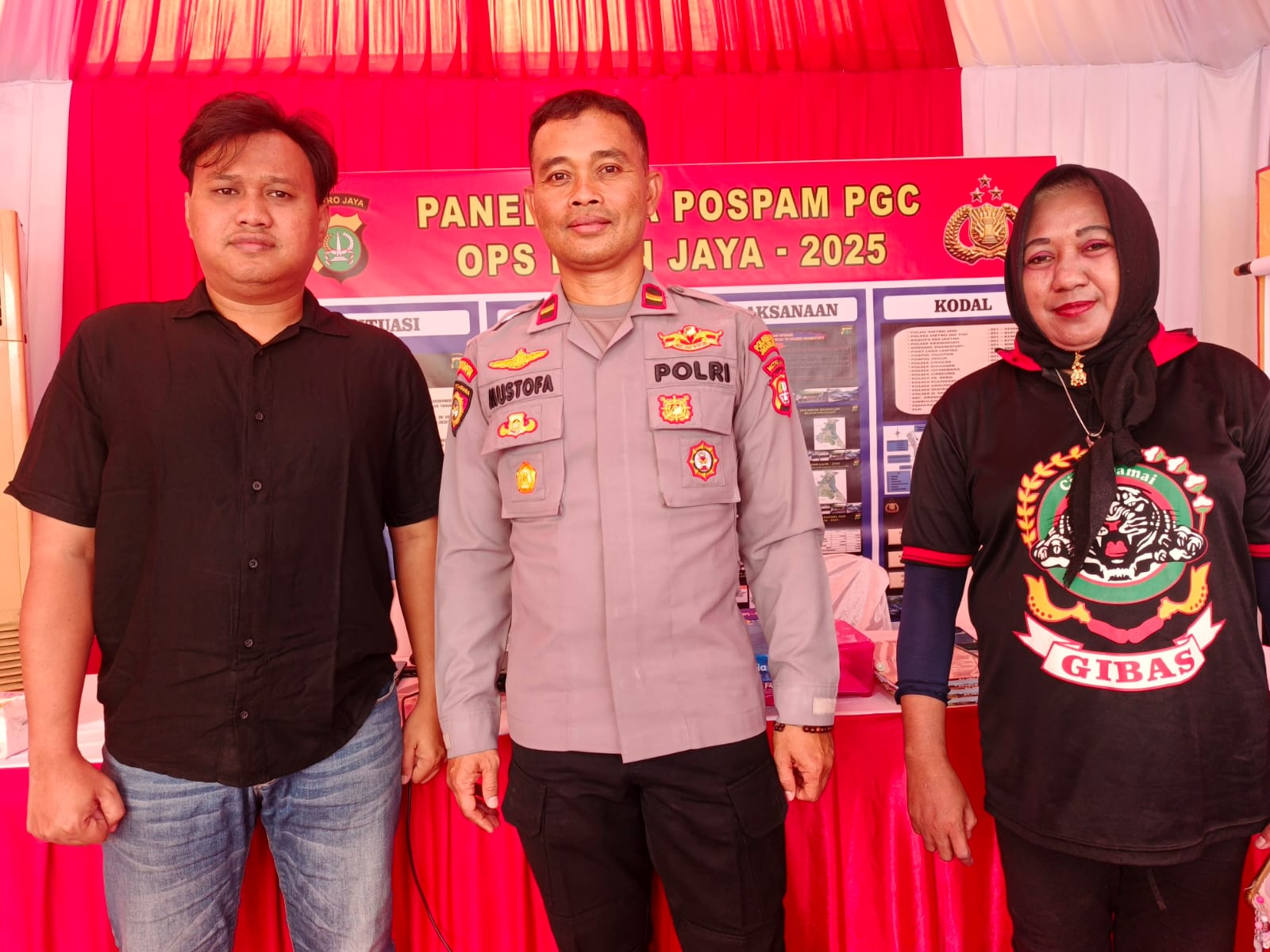 Nane Fajar Prasamapta Komandan Brigade Gibas DPD DK Jakarta Sukses Dukung Pengamanan Nataru