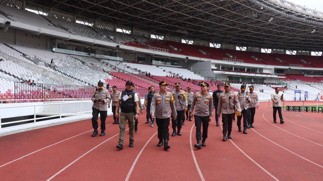 1.876 Personel Gabungan Siap Memberikan Pelayanan pada Laga Persija Jakarta vs Persijap Jepara