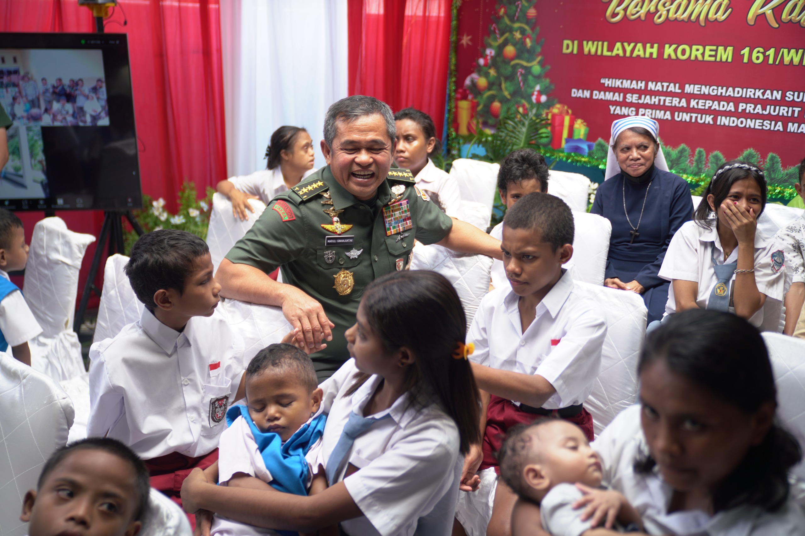 Peduli Masa Depan Bangsa, Kasad Tinjau Renovasi Panti Asuhan di Kupang