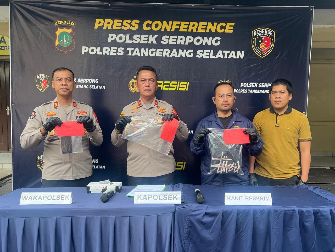 Upaya Preventif Patroli Polsek Serpong Polres Tangsel, Amankan Pemuda Membawa Sajam