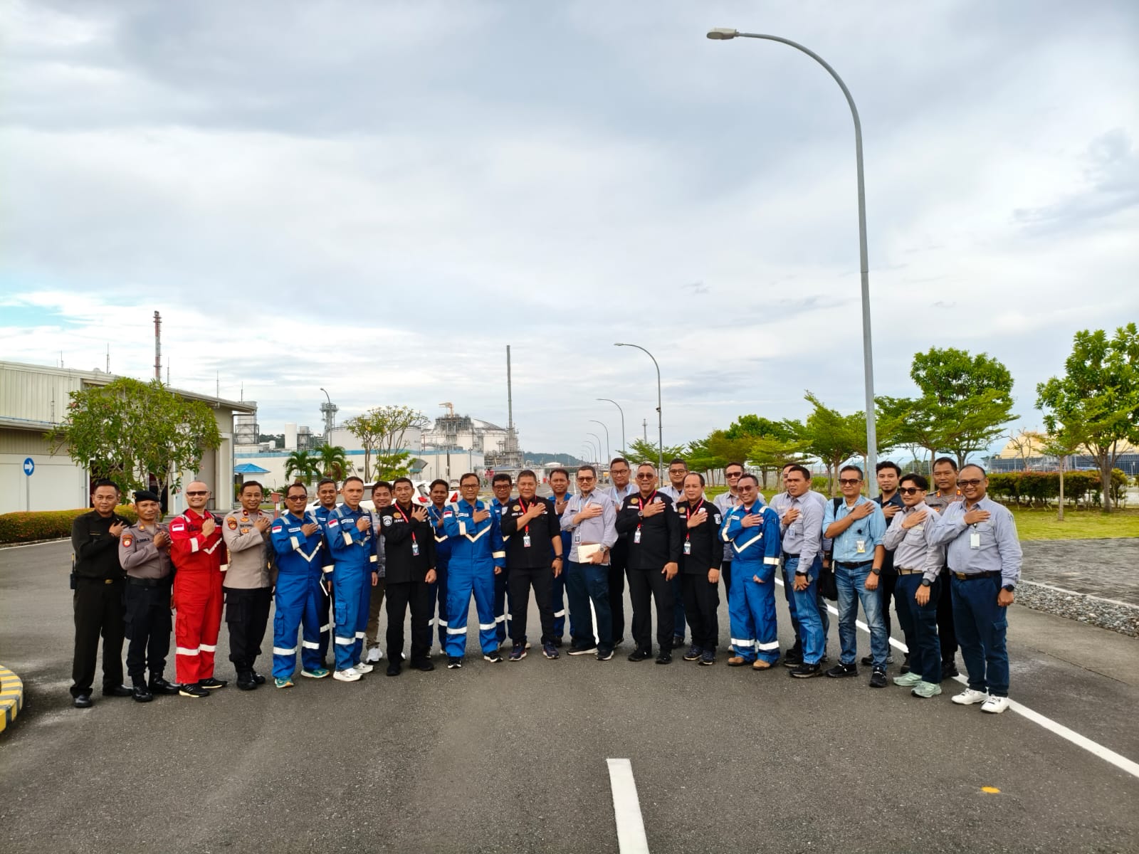 Tingkatkan Keamanan Obvitnas, Baharkam Polri lakukan Pengawasan Implementasi SMP di PT Donggi Senoro LNG
