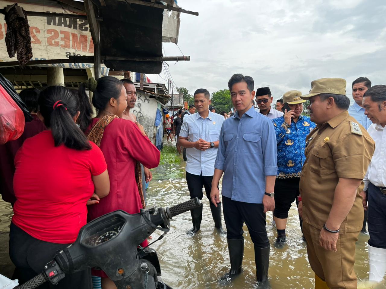 Pengungsian Banjir Bekasi Dikunjungi Wapres, Polri Pastikan Warga Terlayani