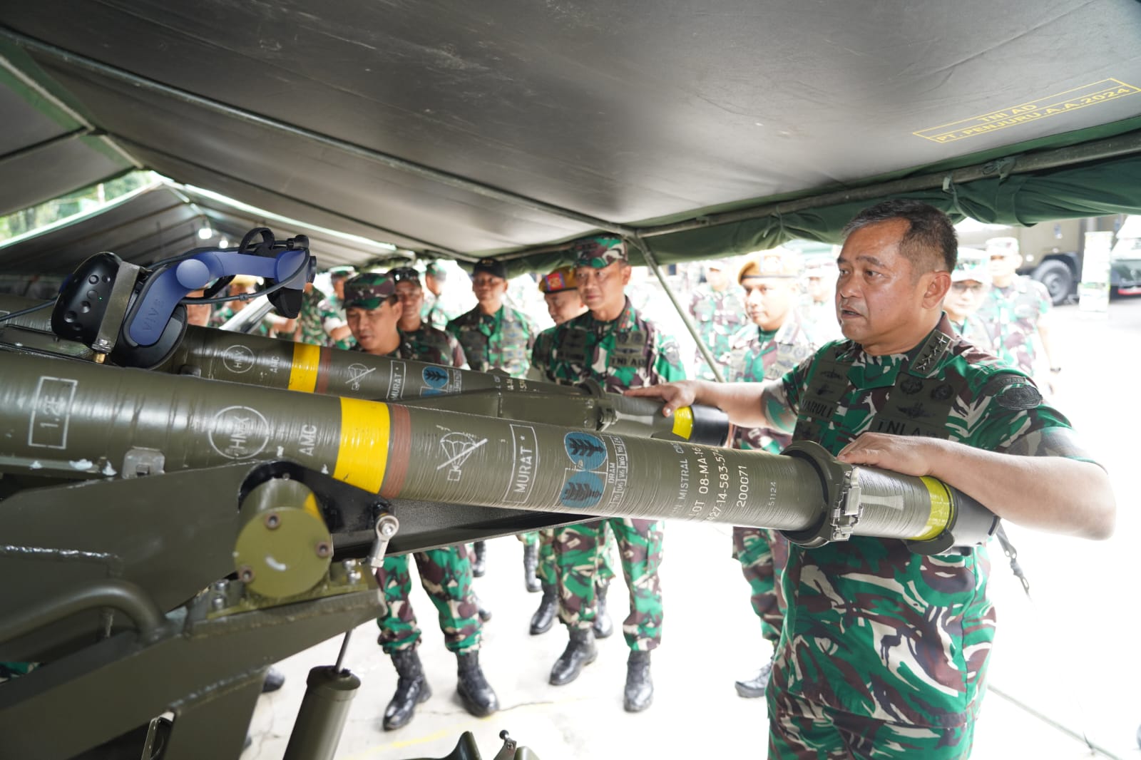 Kasad Tinjau Inovasi Litbanghan TNI AD, Fokus Penguatan Latihan dan Operasi