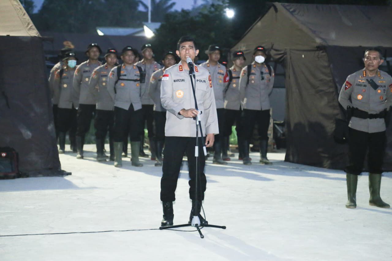 Bersatu Pulihkan Sumatra, Taruna Akpol Dikerahkan ke Aceh Tamiang, Hadirkan Aksi Nyata Pascabencana
