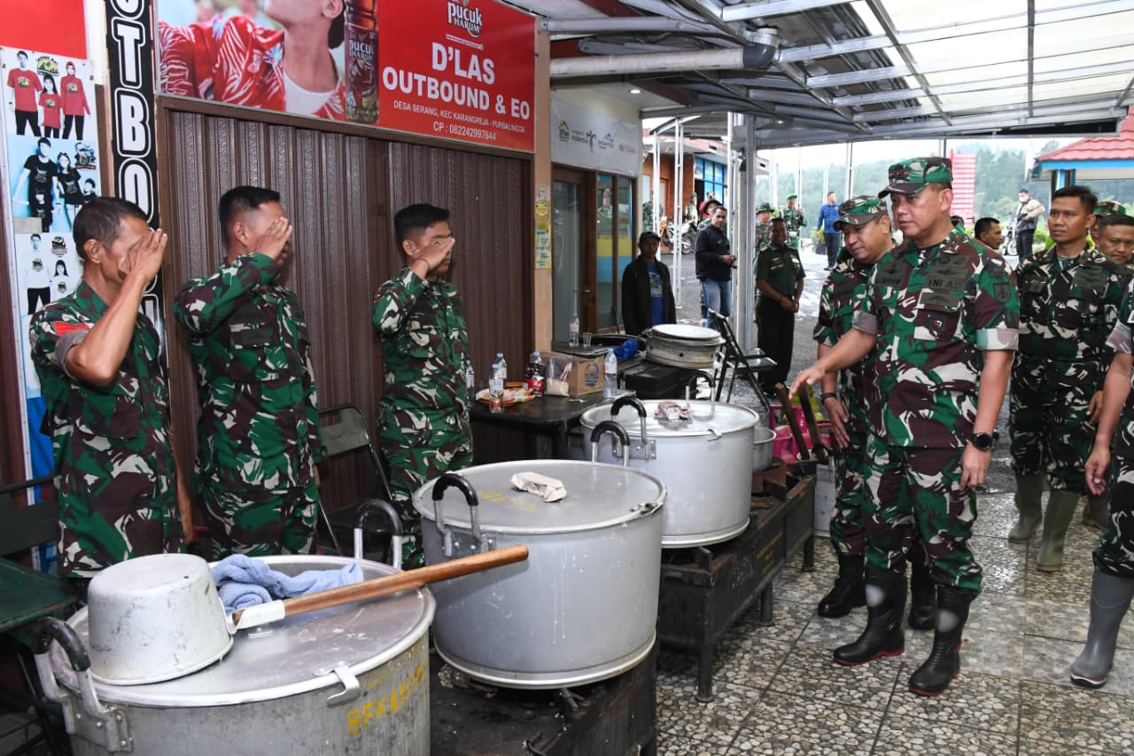 TNI AD Pastikan Penanganan Banjir Bandang dan Longsor di Purbalingga–Pemalang Berjalan Optimal