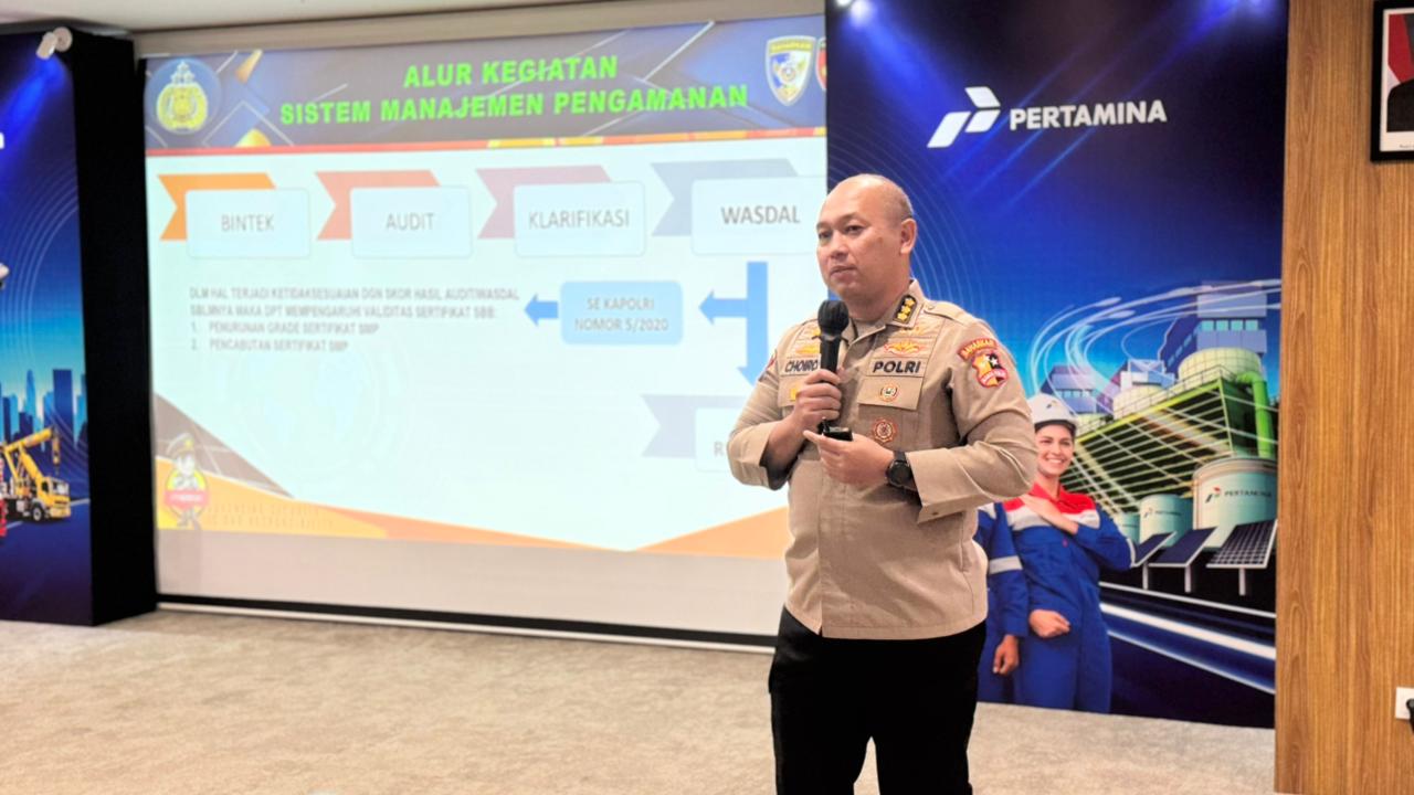 Perkuat Pengamanan Obyek Vital, Baharkam Polri Bekali Auditor Internal Pertamina Group di Bandung
