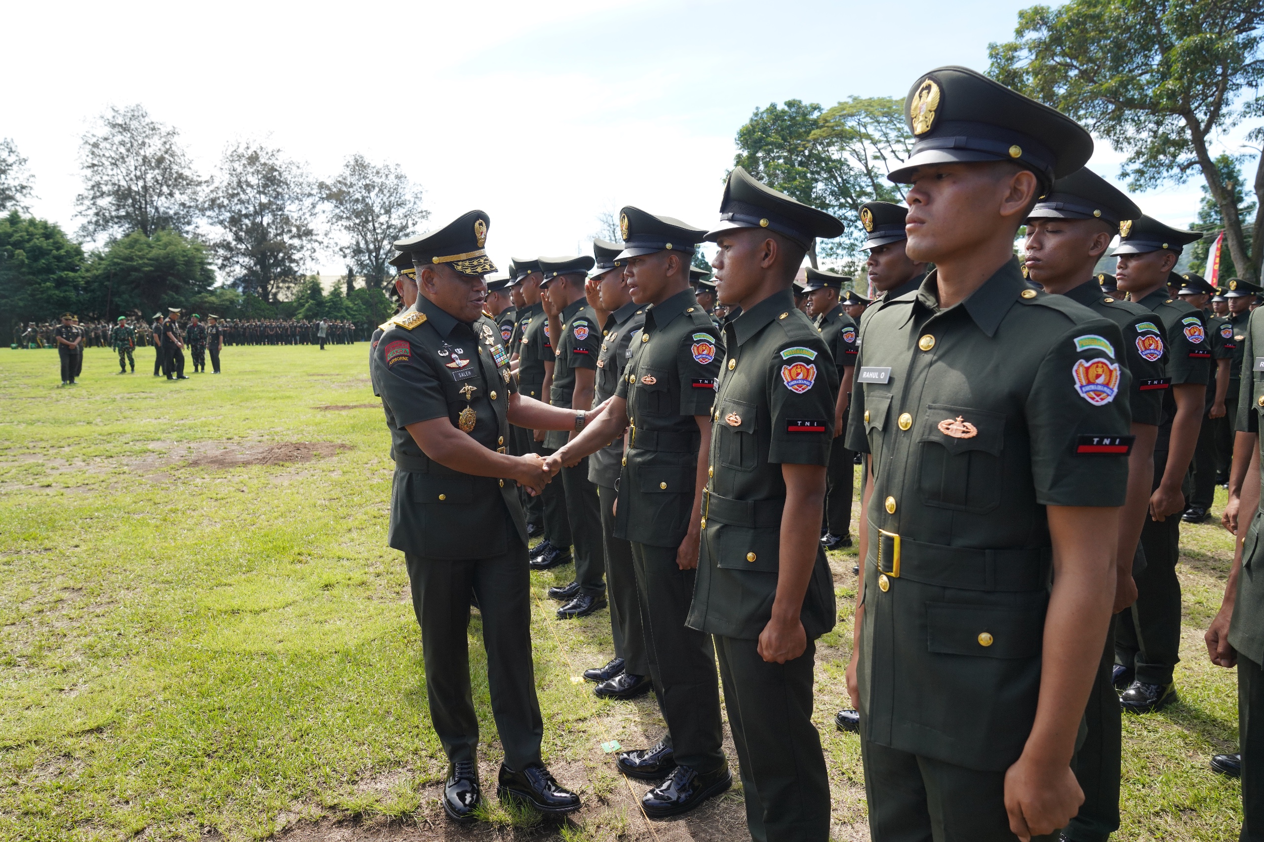 Perkuat Kesiapsiagaan Medis di Lapangan, Wakasad Lantik 1.673 Tamtama Kesehatan