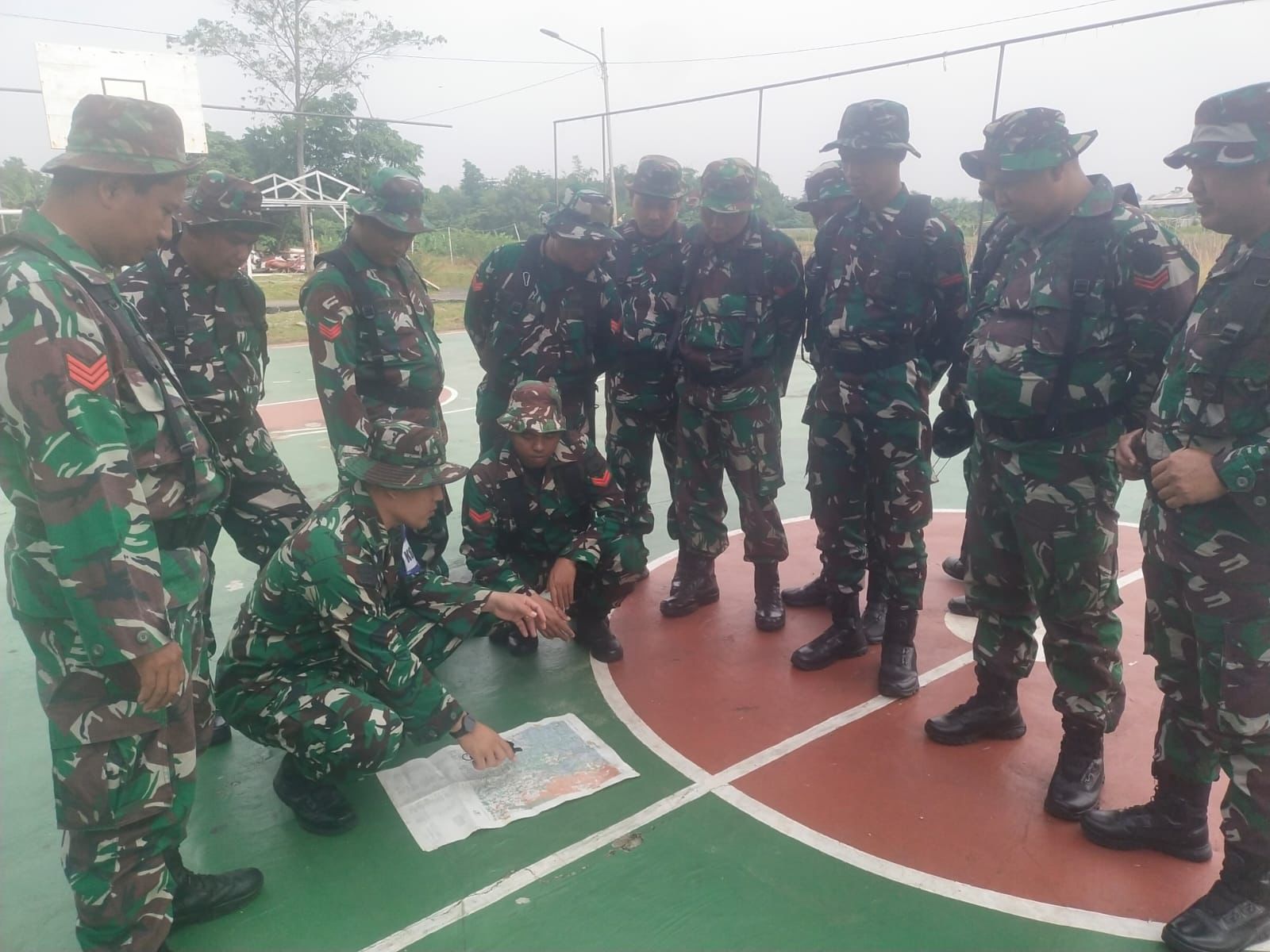 Prajurit Makorem 052/Wkr Asah Kemampuan Dasar Melalui Latorsar Umum TA 2026