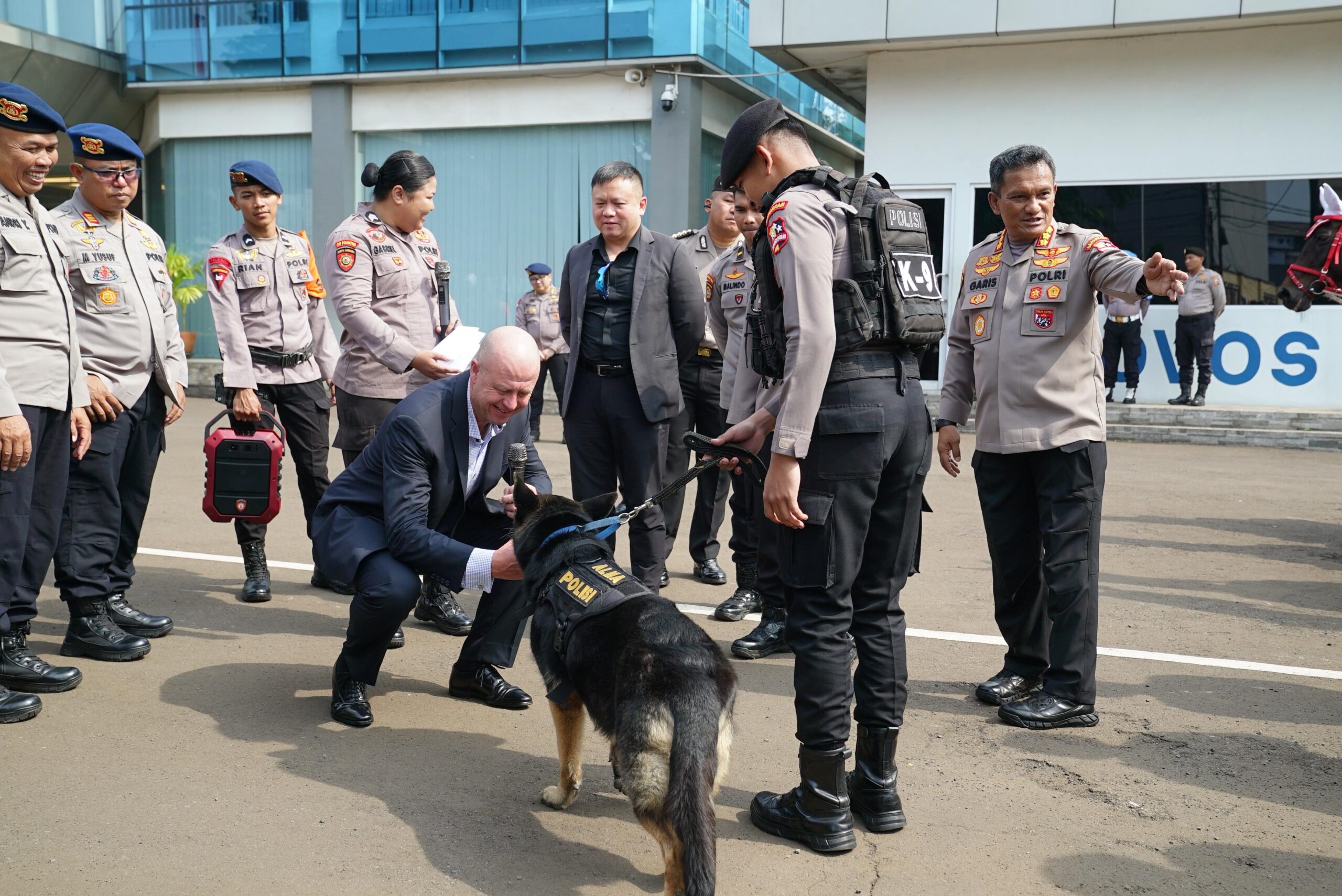 Korsabhara Baharkam Polri dan Kepolisian Hong Kong Bersinergi Latihan Penanganan Kejahatan Internasional dan Wind Tunnel di Korbrimob Polri