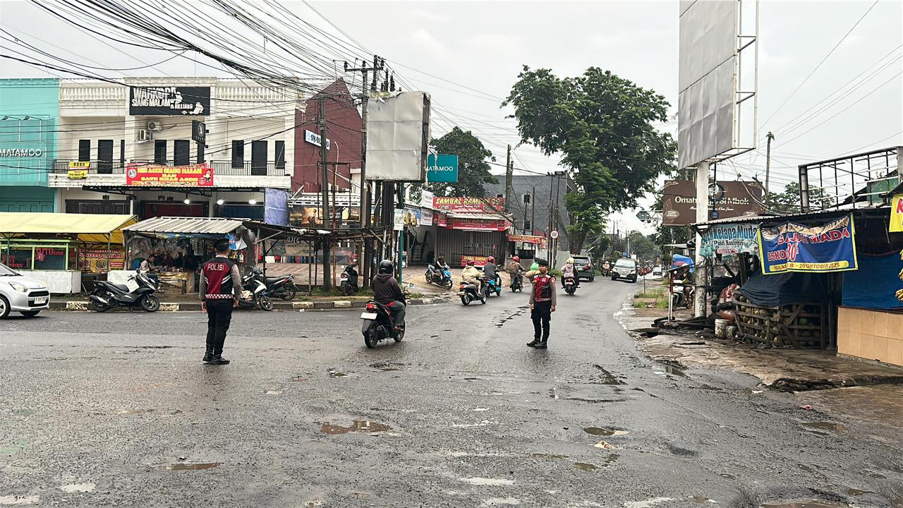 Optimalkan Kinerja, Dirsamapta Korsabhara Gelar Gatur Lalin dan Kurvei Mako Serentak