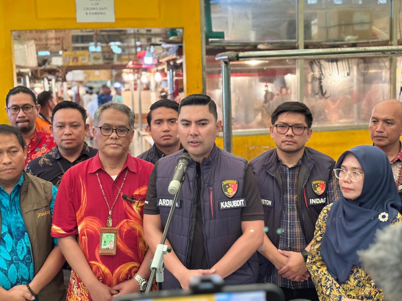 Antisipasi Lonjakan Jelang Hari Raya, Satgas SABER PMJ Awasi Harga dan Distribusi Bahan Pokok Di Pasar Koja