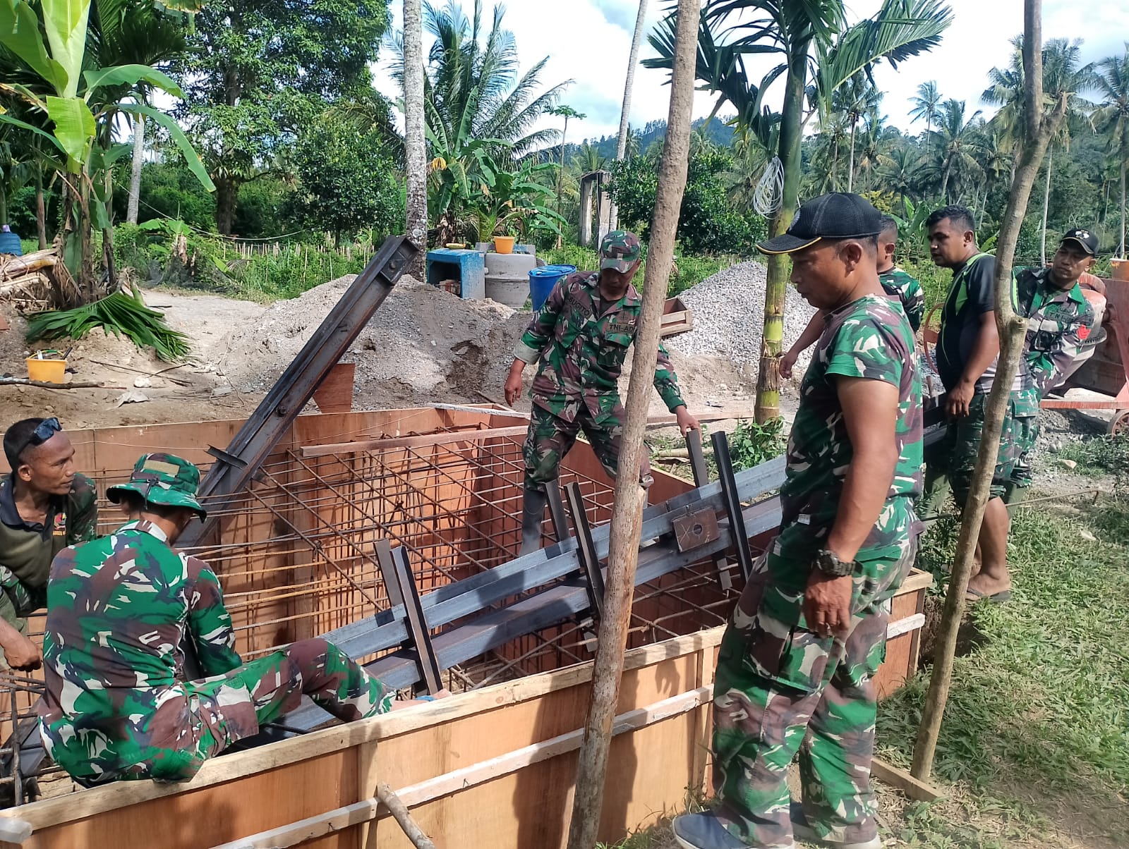 Sentuh 49 Persen, Jembatan Gantung Tanah Tingkah Segera Hubungkan Akses Warga