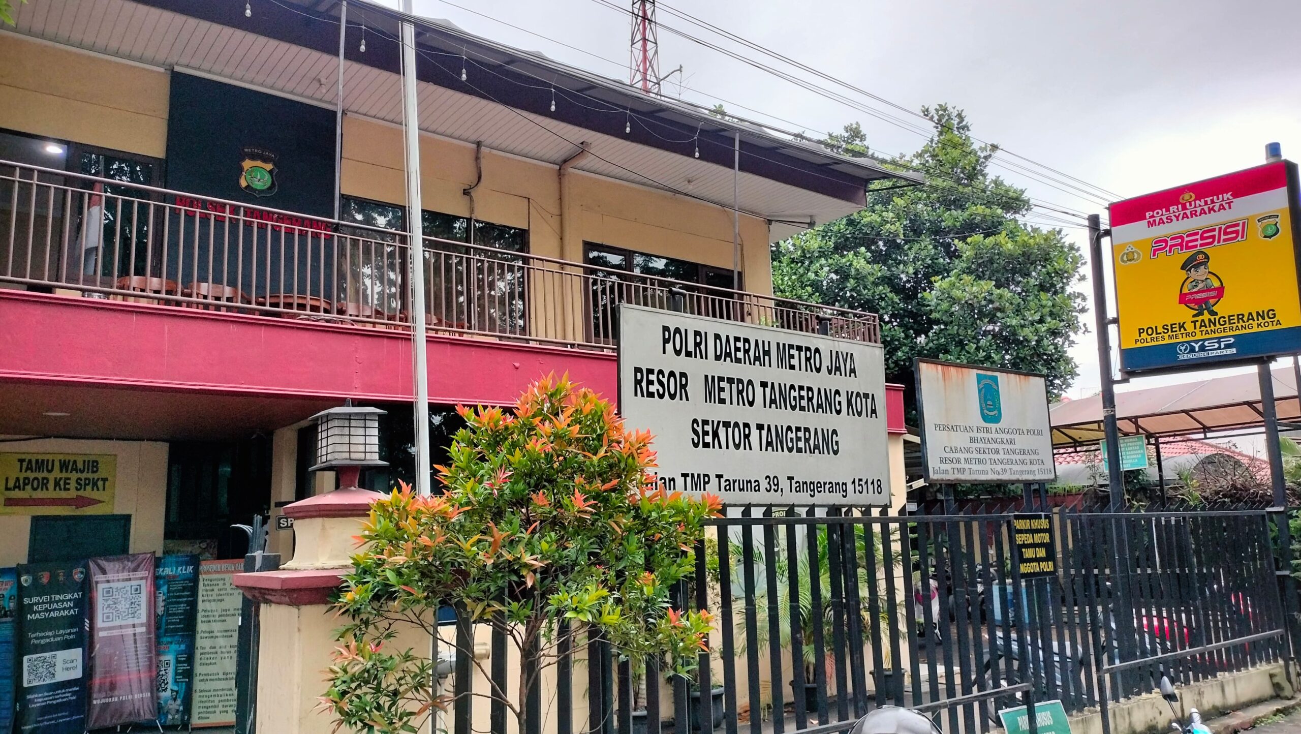 Diduga 1 Tahanan Polsek Tangerang Meninggal Dunia Karena Sakit