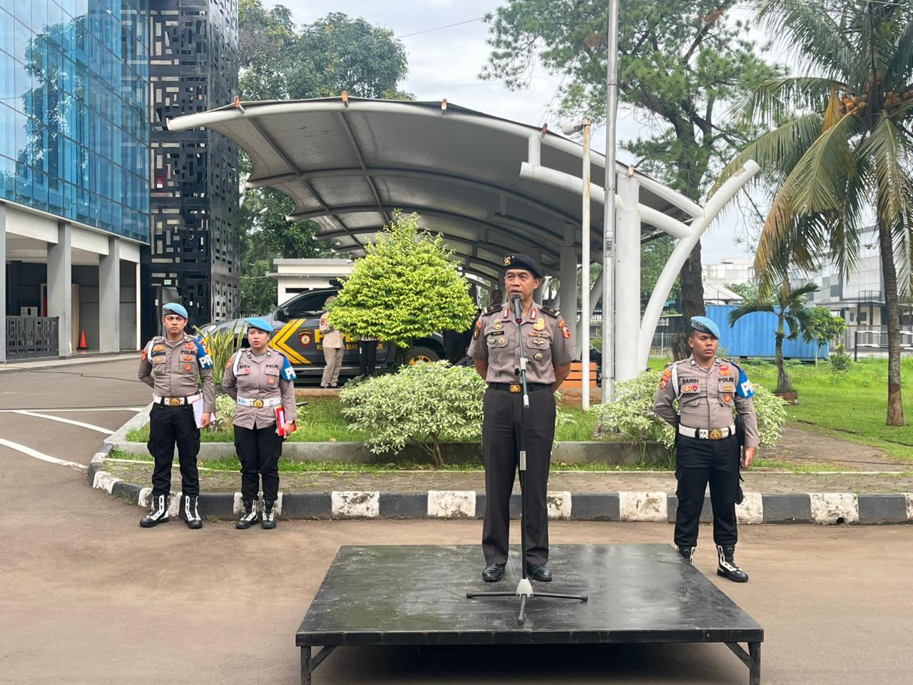 Pimpin Apel Pagi, Brigjen Hary Kurniawan S.I.K Tekankan Kedisiplinan Personel Korsabhara