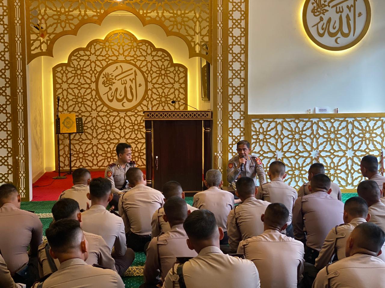 Kabag Renmin Korsabhara Baharkam Polri, Pimpin Acara “BINROHTAL” Personil di Depok