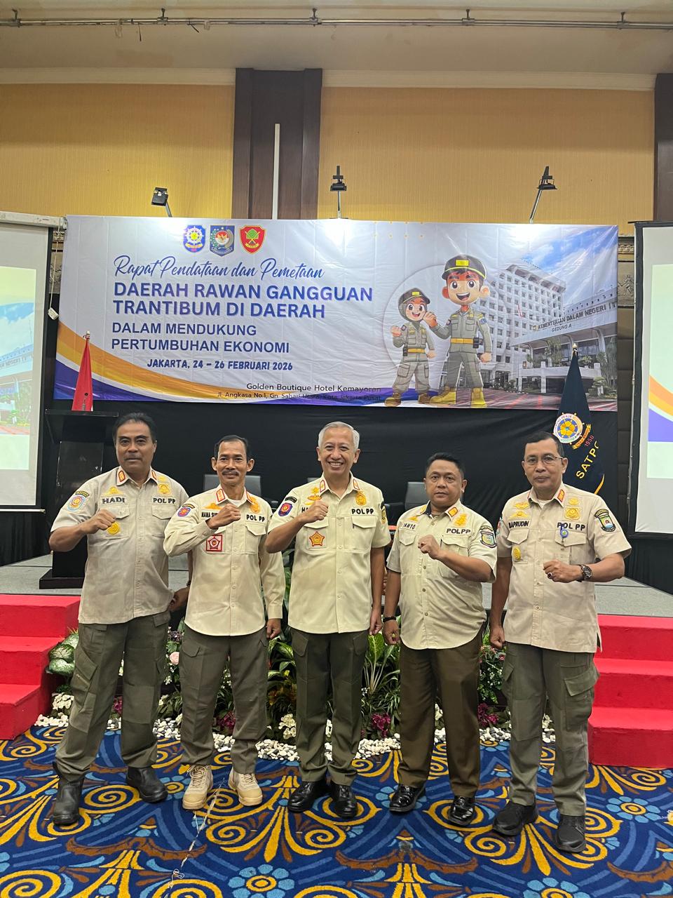 Rapat Pendataan dan Pemetan Teratibum di Daerah