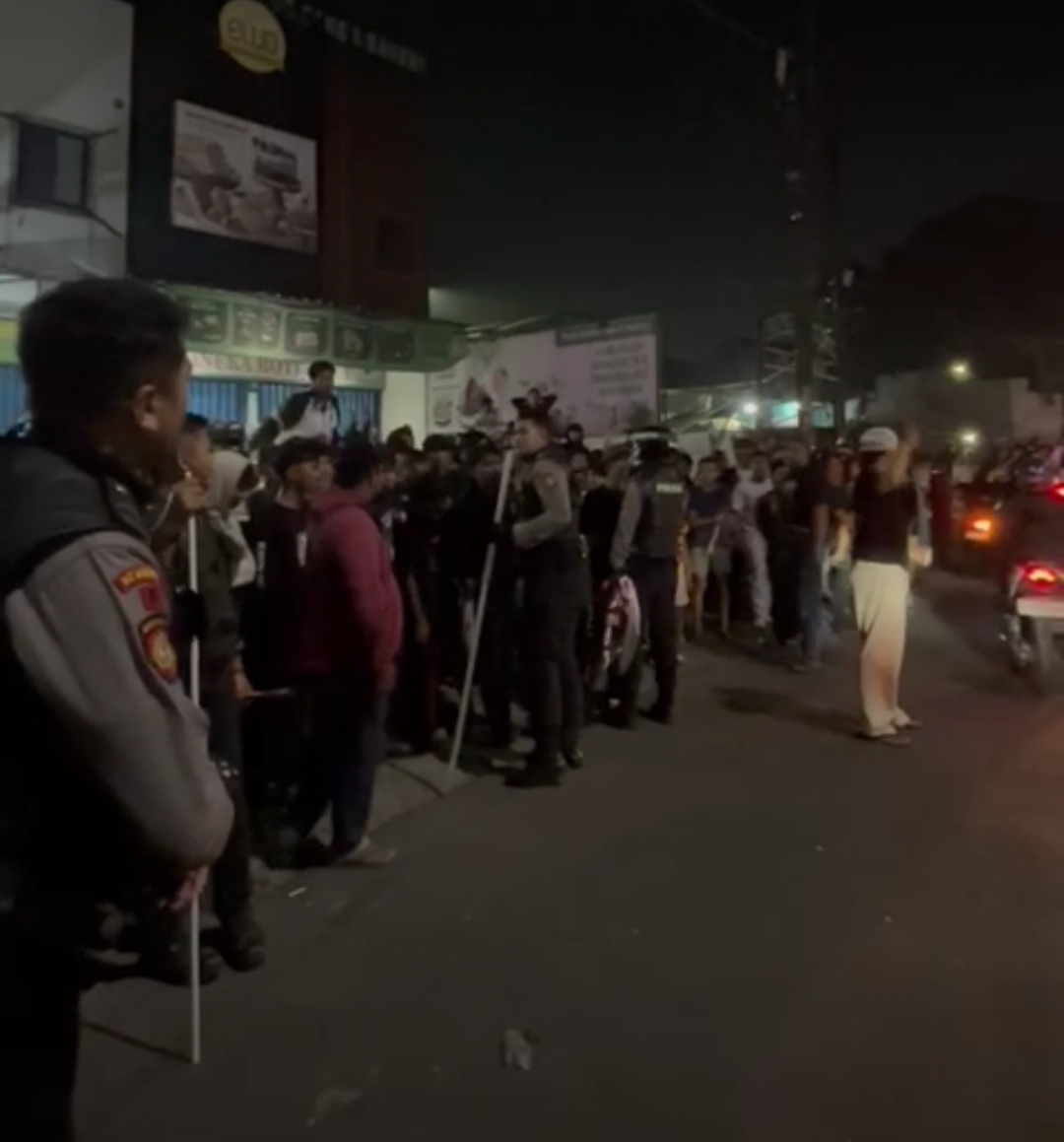 Puluhan Pemuda Diamankan saat Aksi Bangunkan Sahur Sambil Blokade Jalan dan Main Petasan