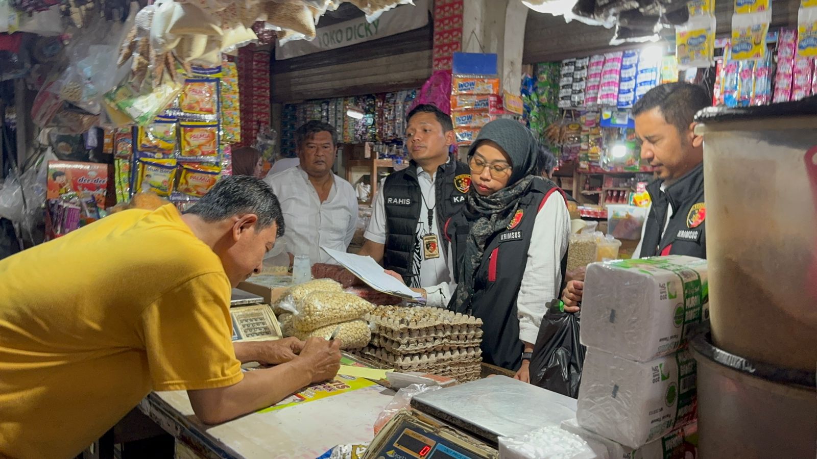 Dibulan Ramadhan, Satgas Pangan Polres Metro Tangerang Kota Sidak Harga dan Stok Sembako