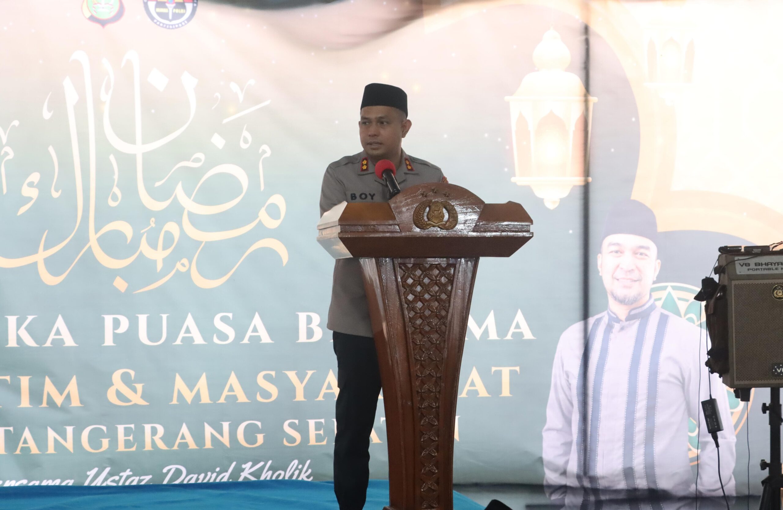 Polres Tangerang Selatan Gelar Doa dan Buka Puasa Bersama Anak Yatim Serta Masyarakat