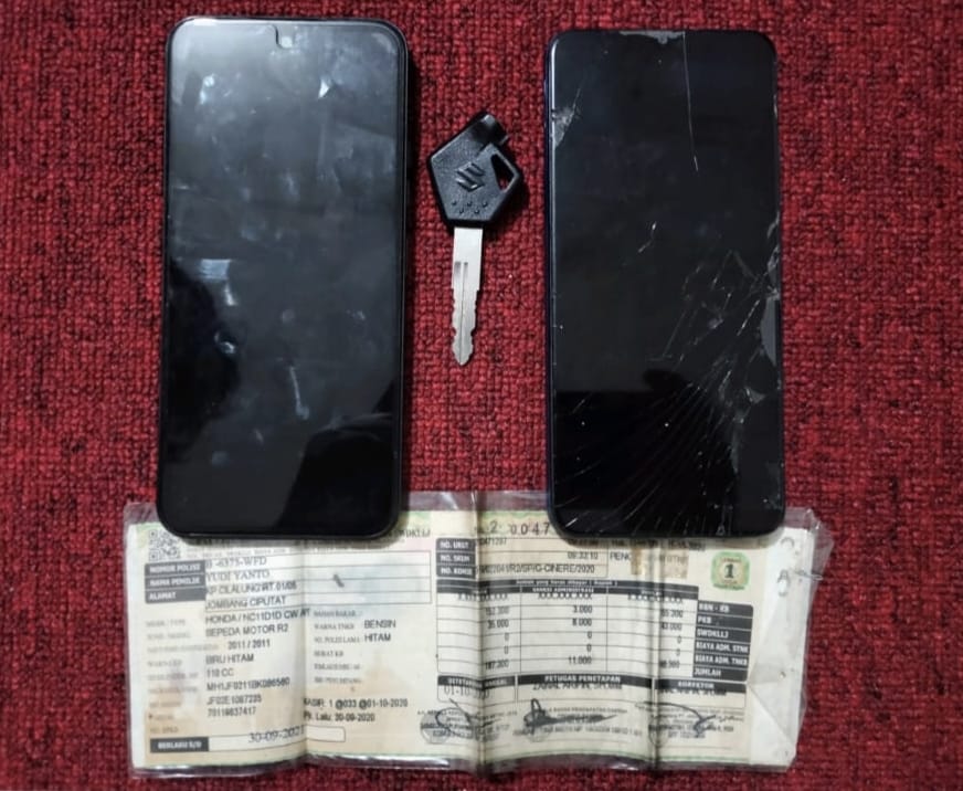 Curi Motor Depan Mall, Pelaku Dibekuk Saat Hendak Transaksi Ke Penadah