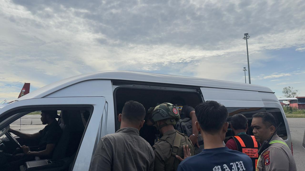 Satgas Damai Cartenz Kembali Amankan Pelaku Kasus Perampasan Senjata Api Di Tembagapura, Mimika