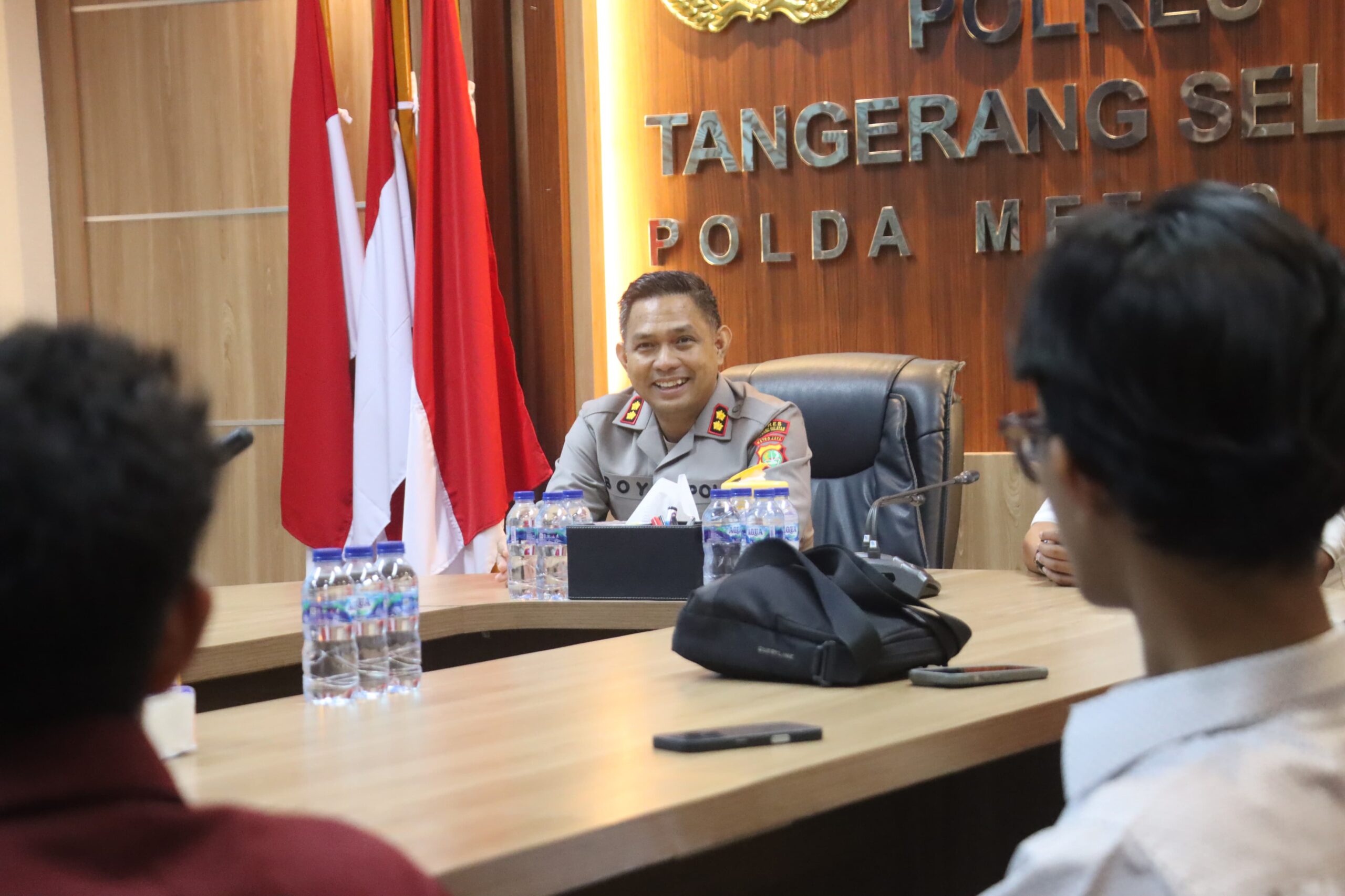 Menjelang Hari Raya Idul Fitri 1447 H kapolres Tang Sel Ultimatum Ke Seluruh Jajaran Tidak Menerima Parsel 