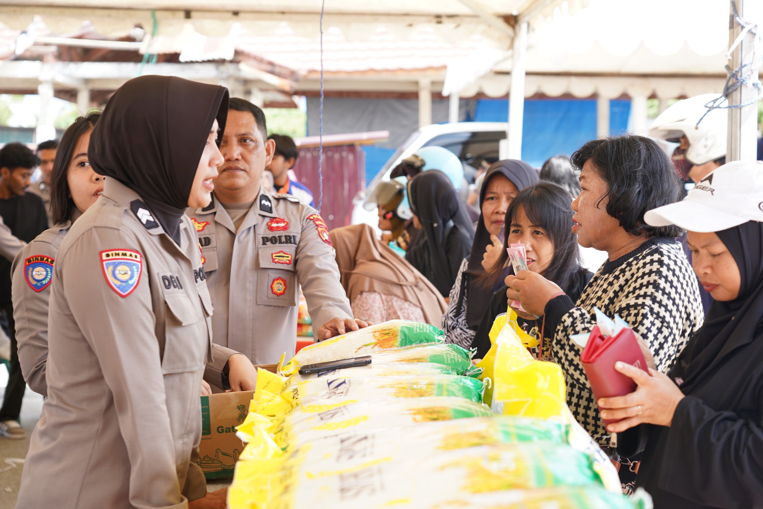 Polda Sulbar Bersama Pemerintah Gelar Pangan Murah, Jaga Stabilitas Harga di Bulan Ramadan