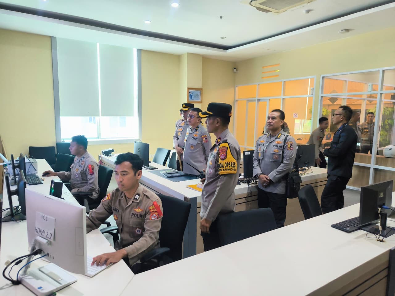 Pastikan Mudik Aman, Tim Supervisi Mabes Polri Cek Kesiapan Ops Ketupat Maung 2026 di Polresta Tangerang