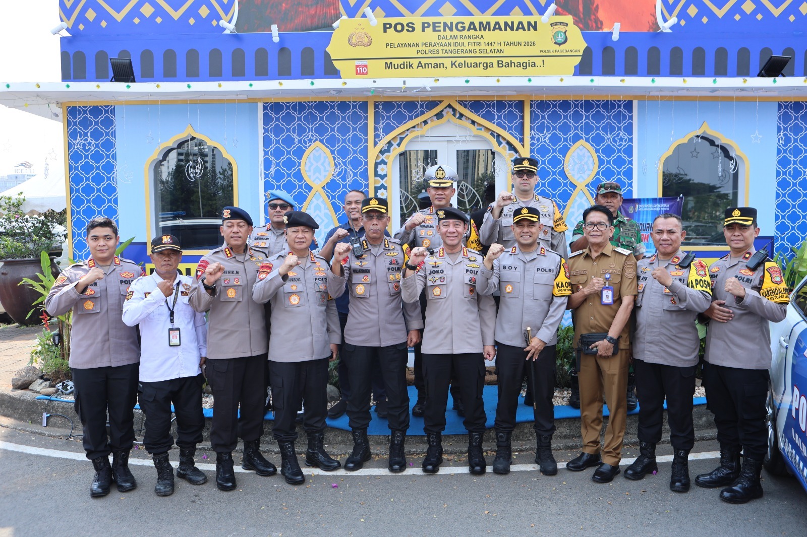 Karoops Polda Metro Jaya Pastikan Posyan Pagedangan Siap Berikan Pelayanan Terbaik
