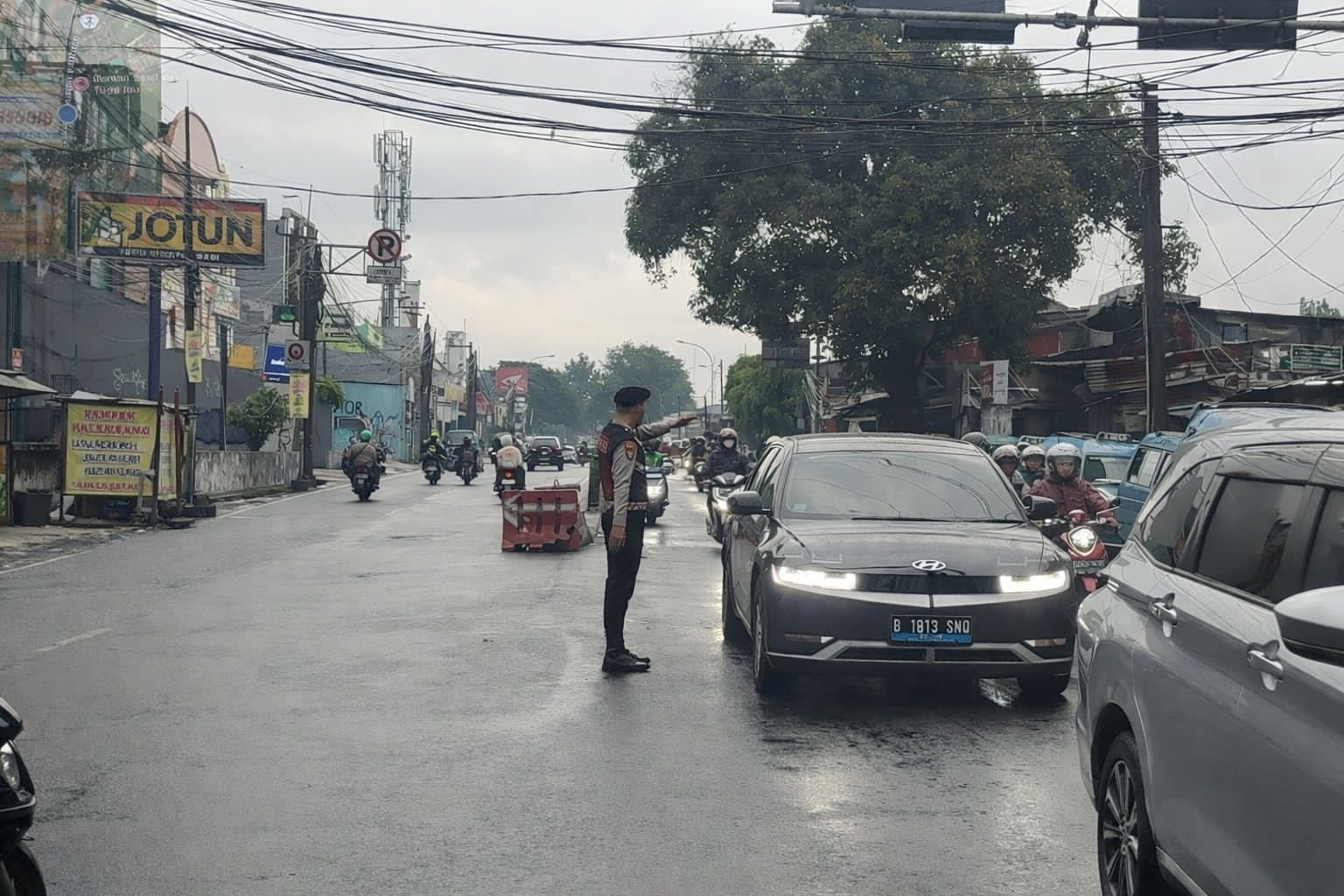 Optimalkan Pelayanan, Dirsamapta Korsabhara Baharkam Polri Terjunkan Personel Detasemen Perintis di Titik Strategis Depok