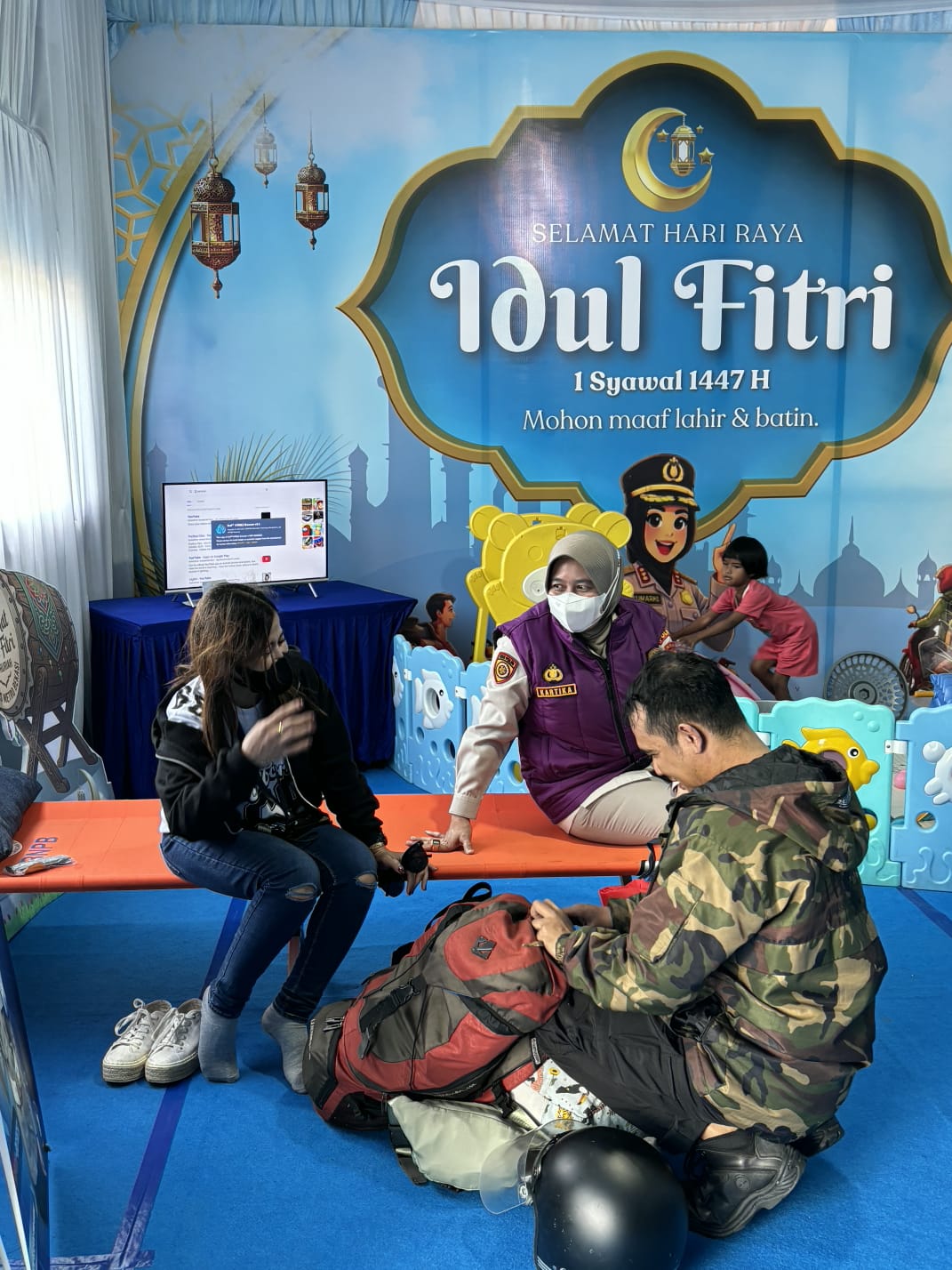 Bagian Psikologi Polda Metro Jaya Melaksanakan Pendampingan Psikosisosial Personel POSPAM OPS Ketupat Tahun 2026