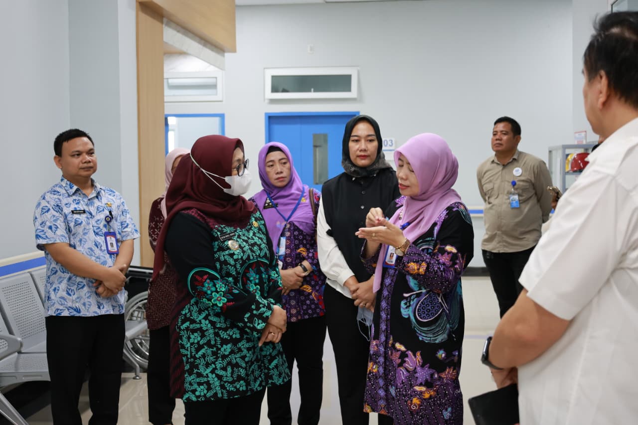 Wabup Intan Kunjungi RS Insan Nusantara Rajeg