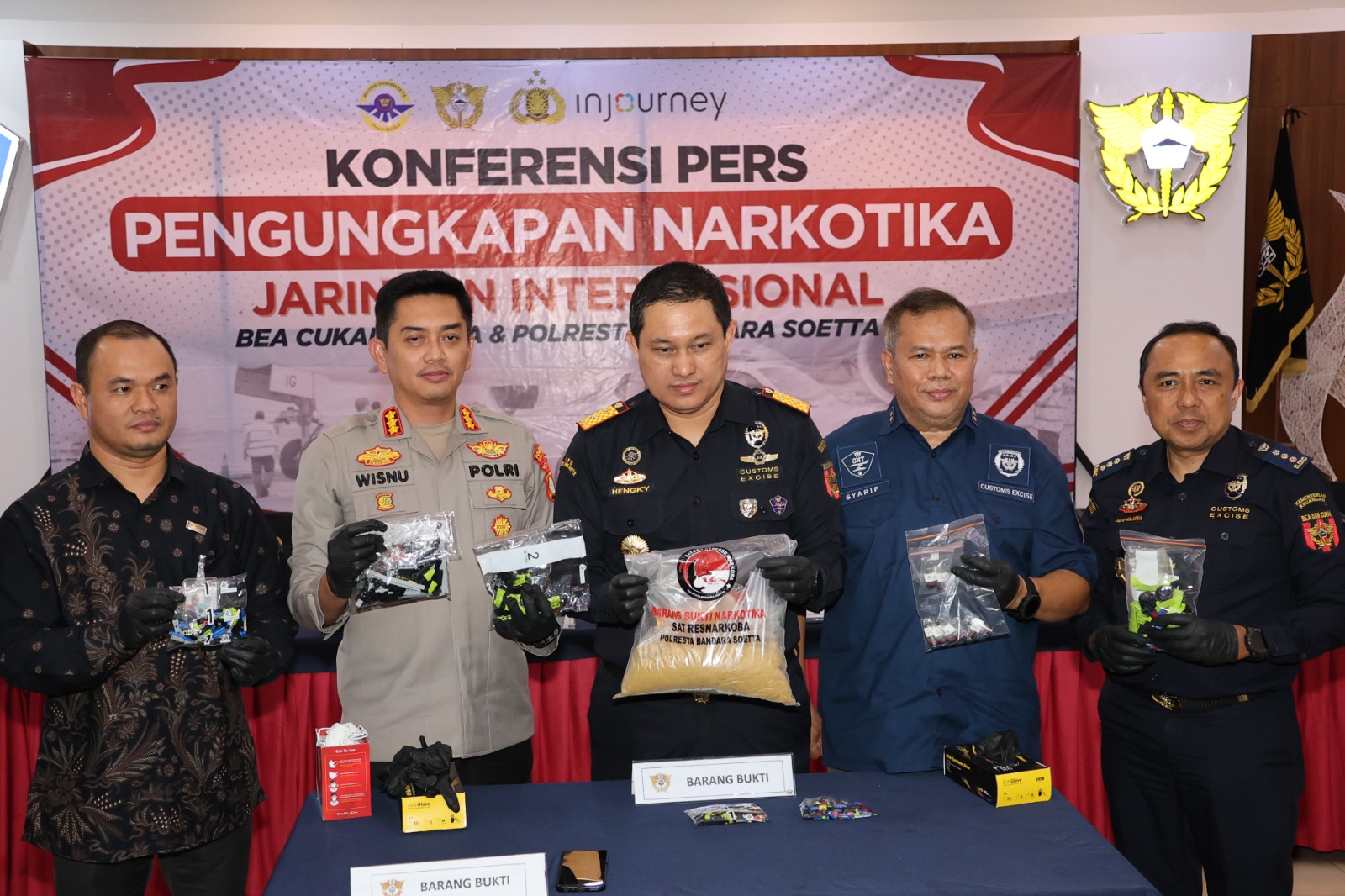 Polresta Bandara Soetta Bongkar Dua Kasus Penyelundupan Narkotika MDMA Dan Etomidate