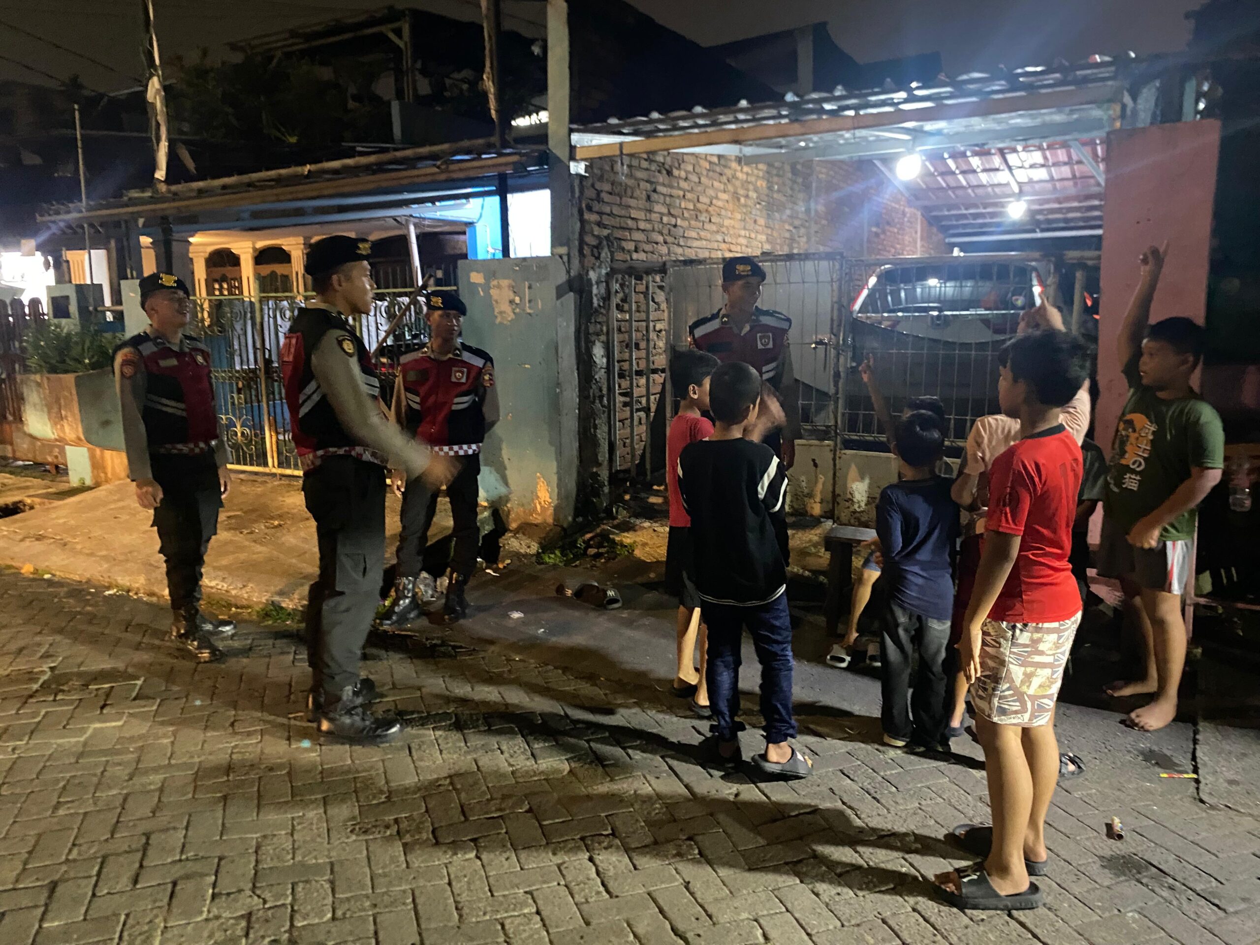 Perkuat Keamanan Pemukiman, Detasemen Perintis Baharkam Polri Gelar Patroli Dialogis di Pangadegan