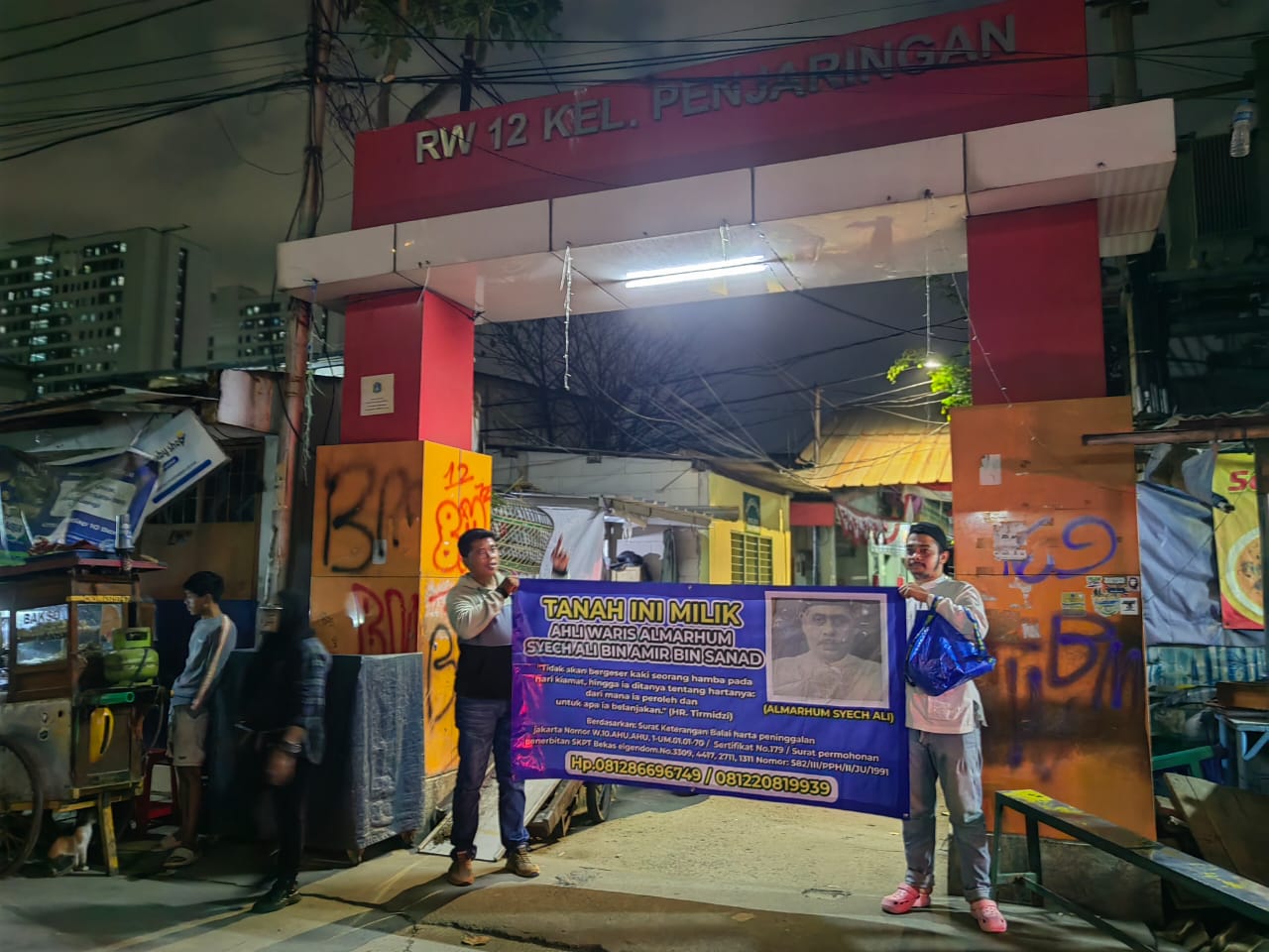 Tanah Seluas 19.000m Di RW 12 Penjaringan, Jakarta Utara Diklaim Milik Ali Bin Amir Bin Sanad