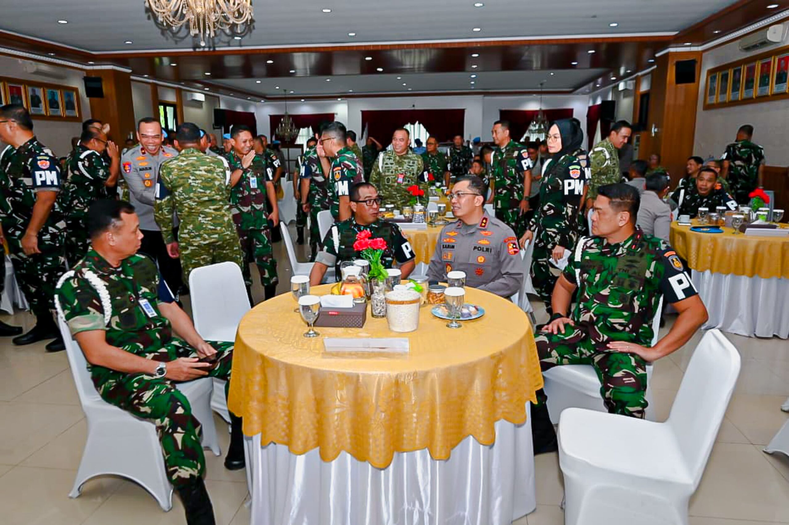 Perkuat Soliditas, POM TNI dan Propam Polri Gelar Coffee Morning & Halal Bihalal 1447 H
